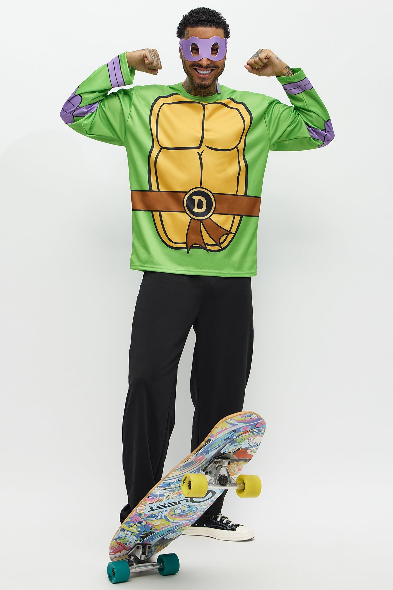 Donatello Teenage Mutant Ninja Turtles Costume Set - Green/combo