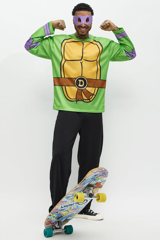 Donatello Teenage Mutant Ninja Turtles Costume Set - Green/combo
