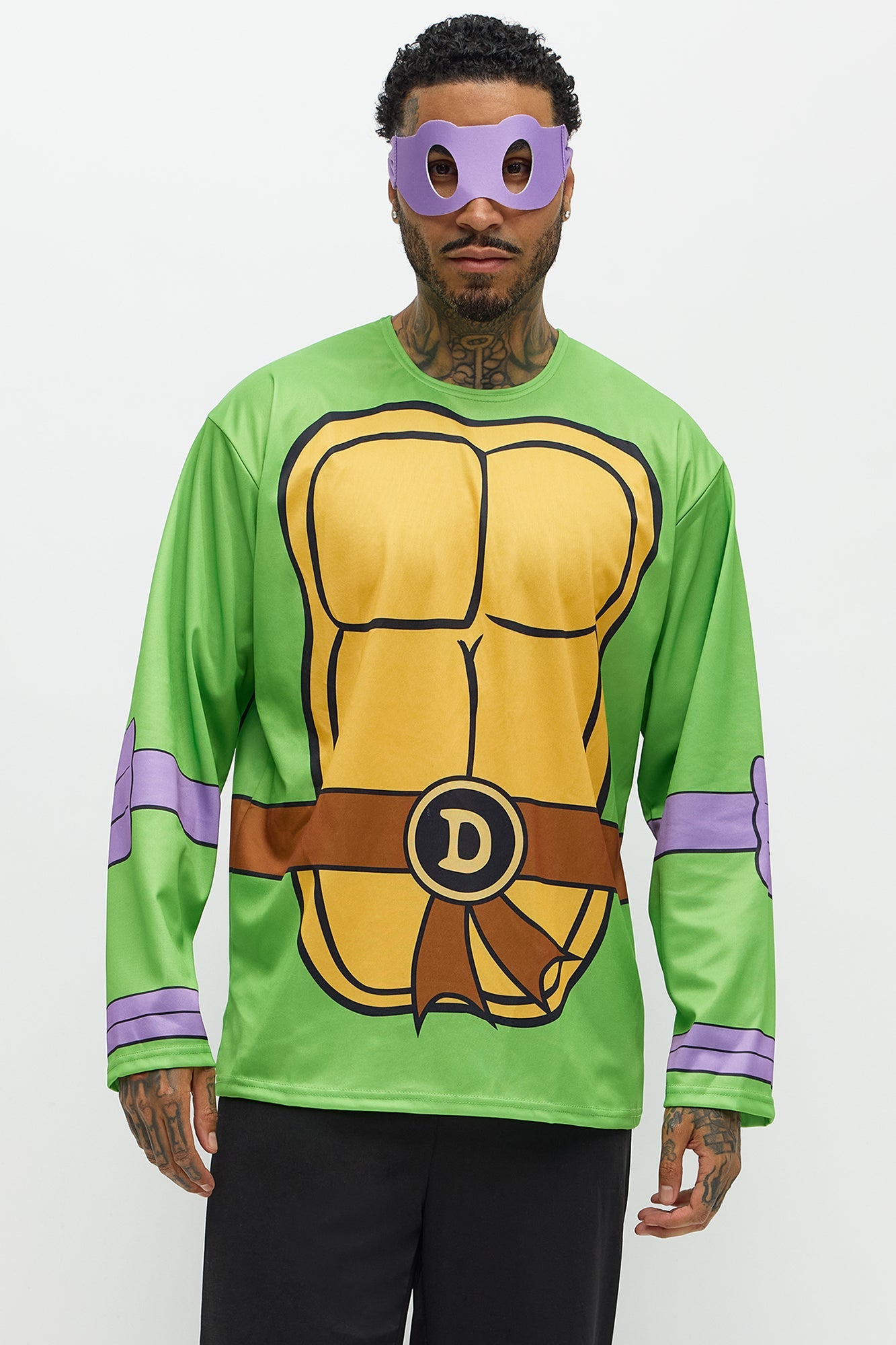 Donatello Teenage Mutant Ninja Turtles Costume Set - Green/combo