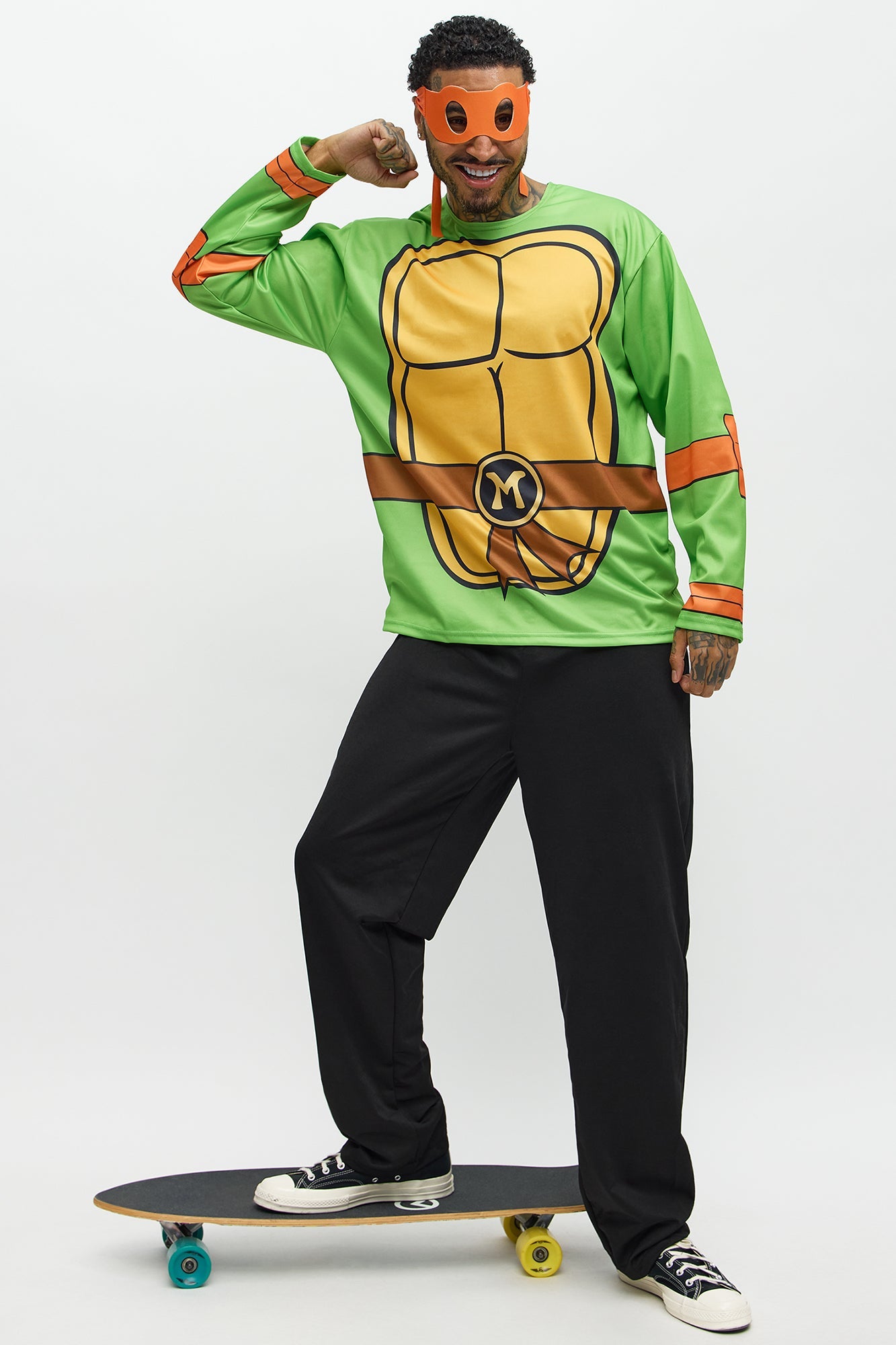 Michelangelo Teenage Mutant Ninja Turtles Costume Set - Green/combo