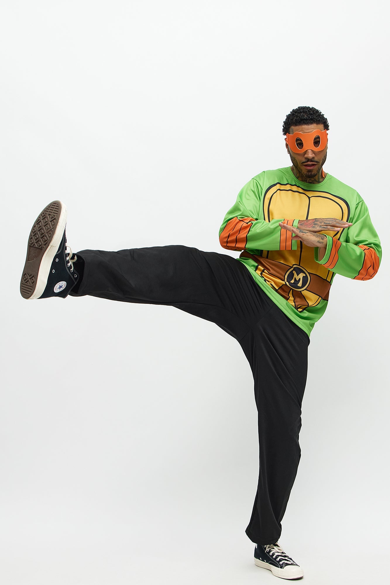 Michelangelo Teenage Mutant Ninja Turtles Costume Set - Green/combo