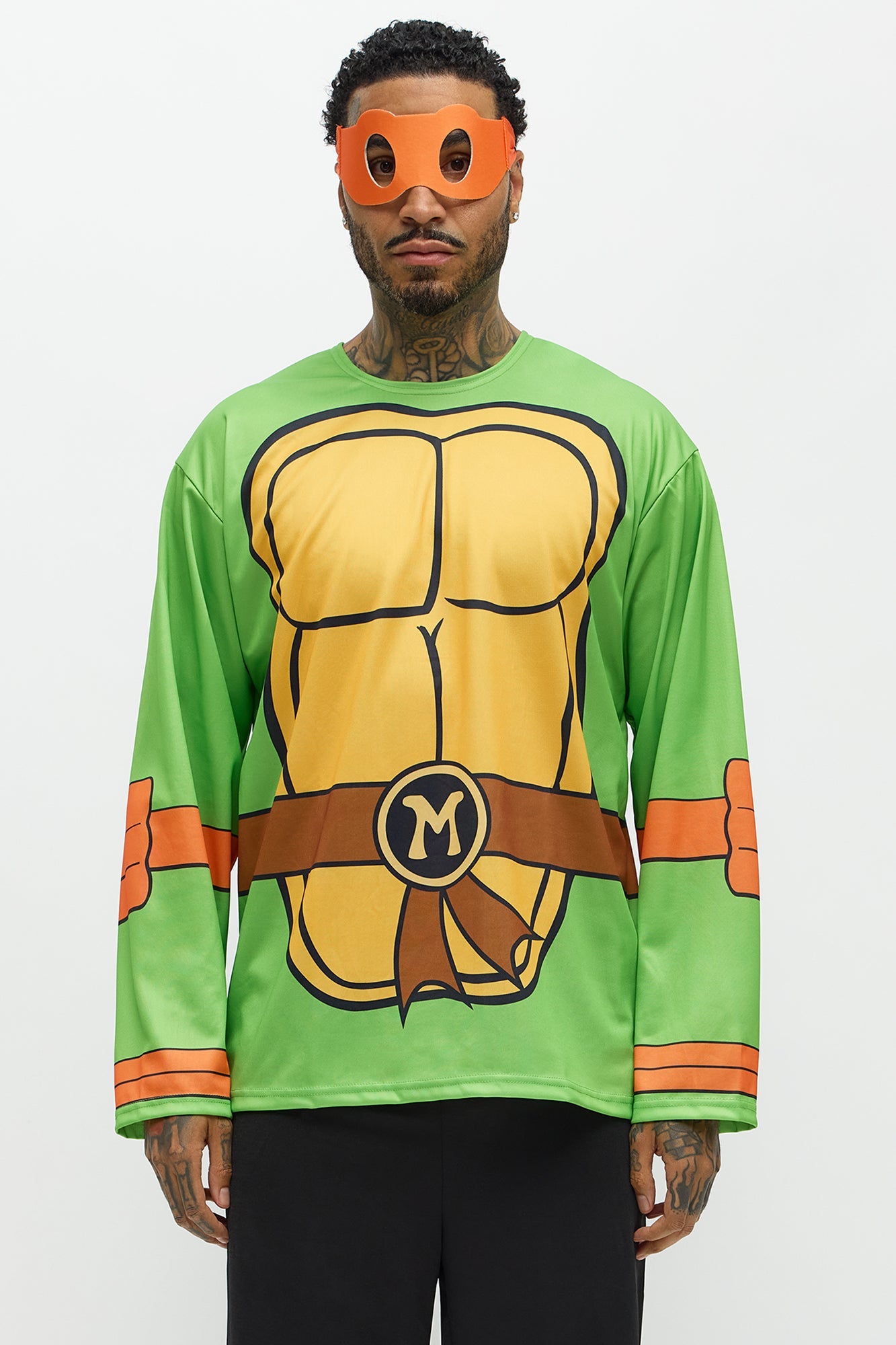 Michelangelo Teenage Mutant Ninja Turtles Costume Set - Green/combo