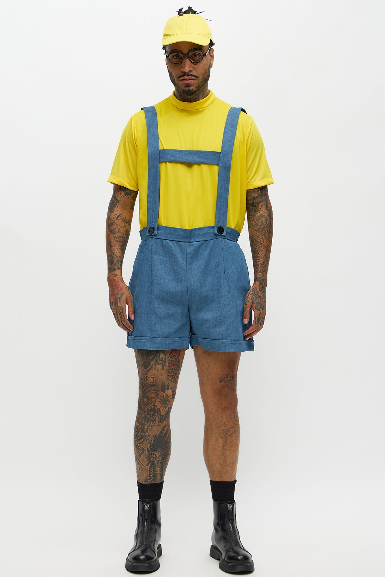 Deluxe Despicable Helper 4 Piece Costume Set - Yellow/combo