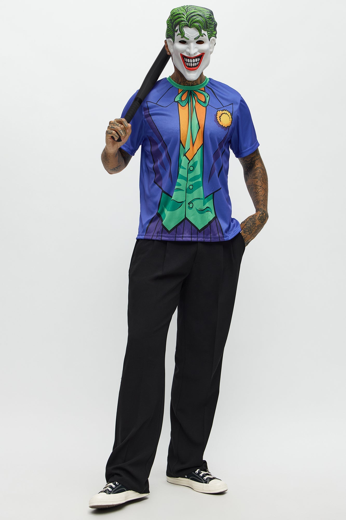 Joker Costume Set - Multi Color