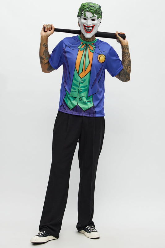 Joker Costume Set - Multi Color