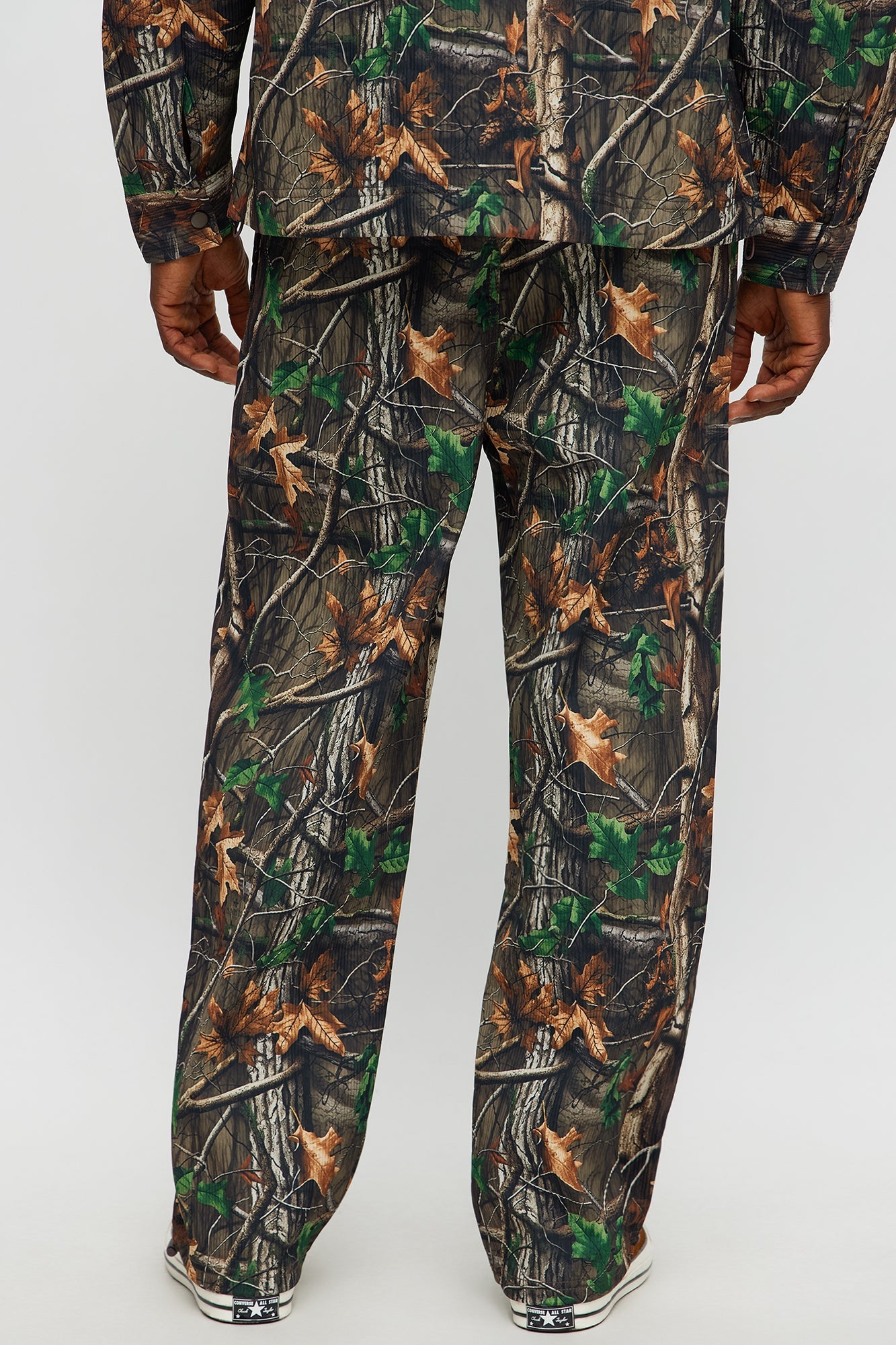 Baggy Rustic Pants - Brown/combo