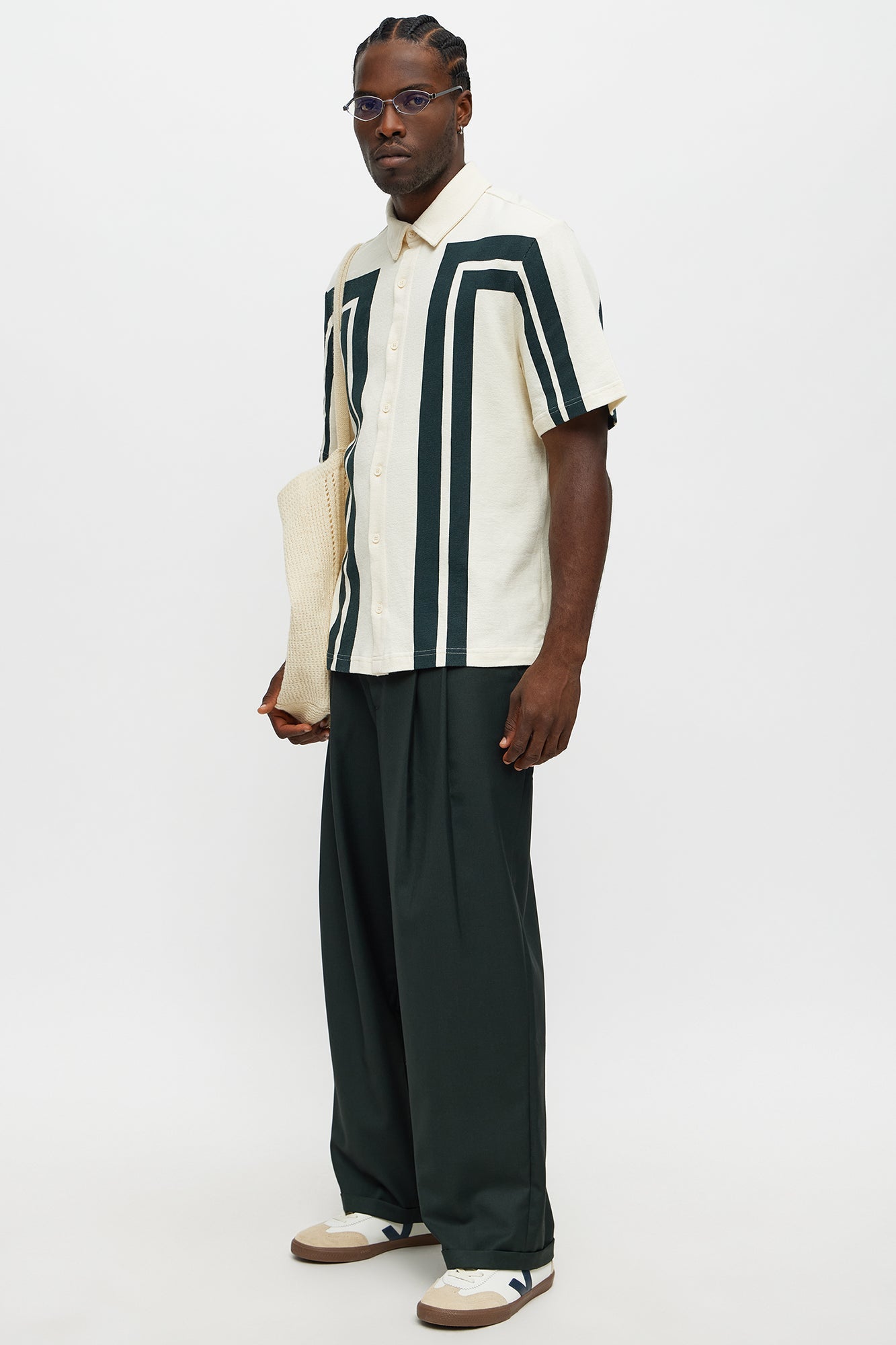 Making Ways Button Up Shirt - Cream