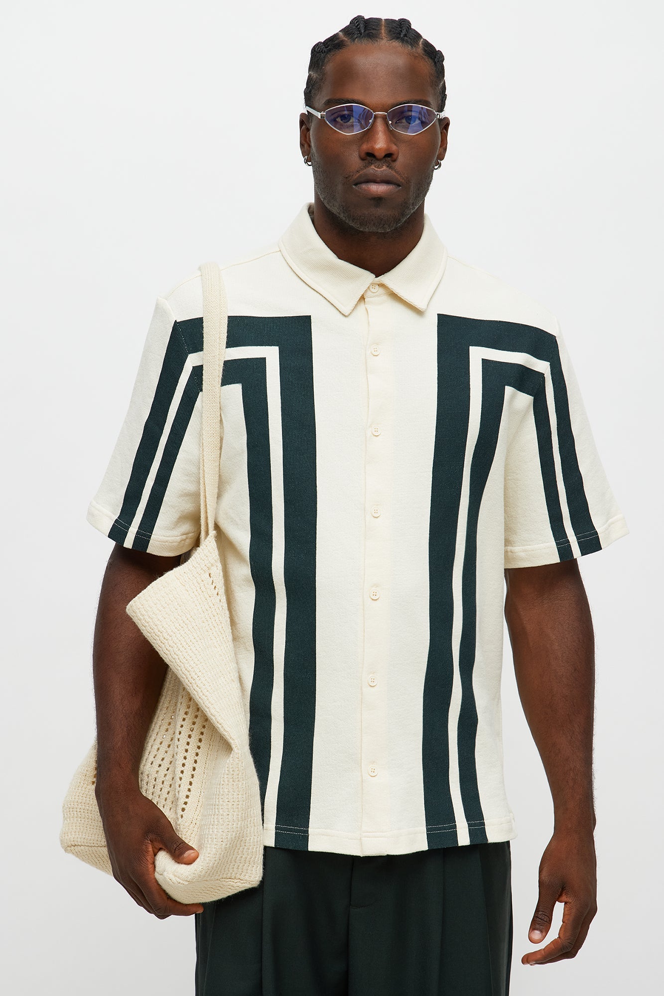 Making Ways Button Up Shirt - Cream