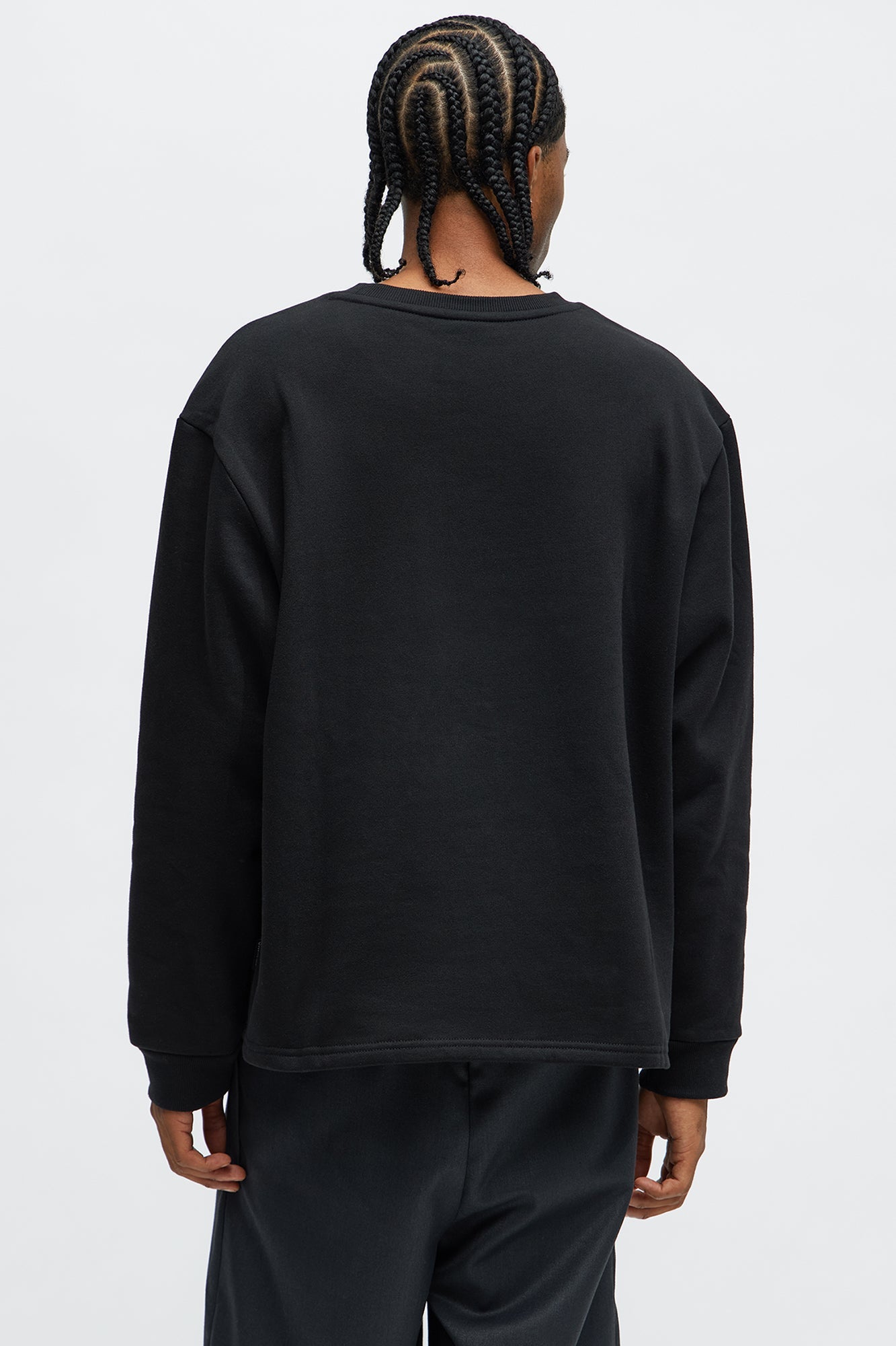 Southpole Camo Panel Sweatshirt - Black