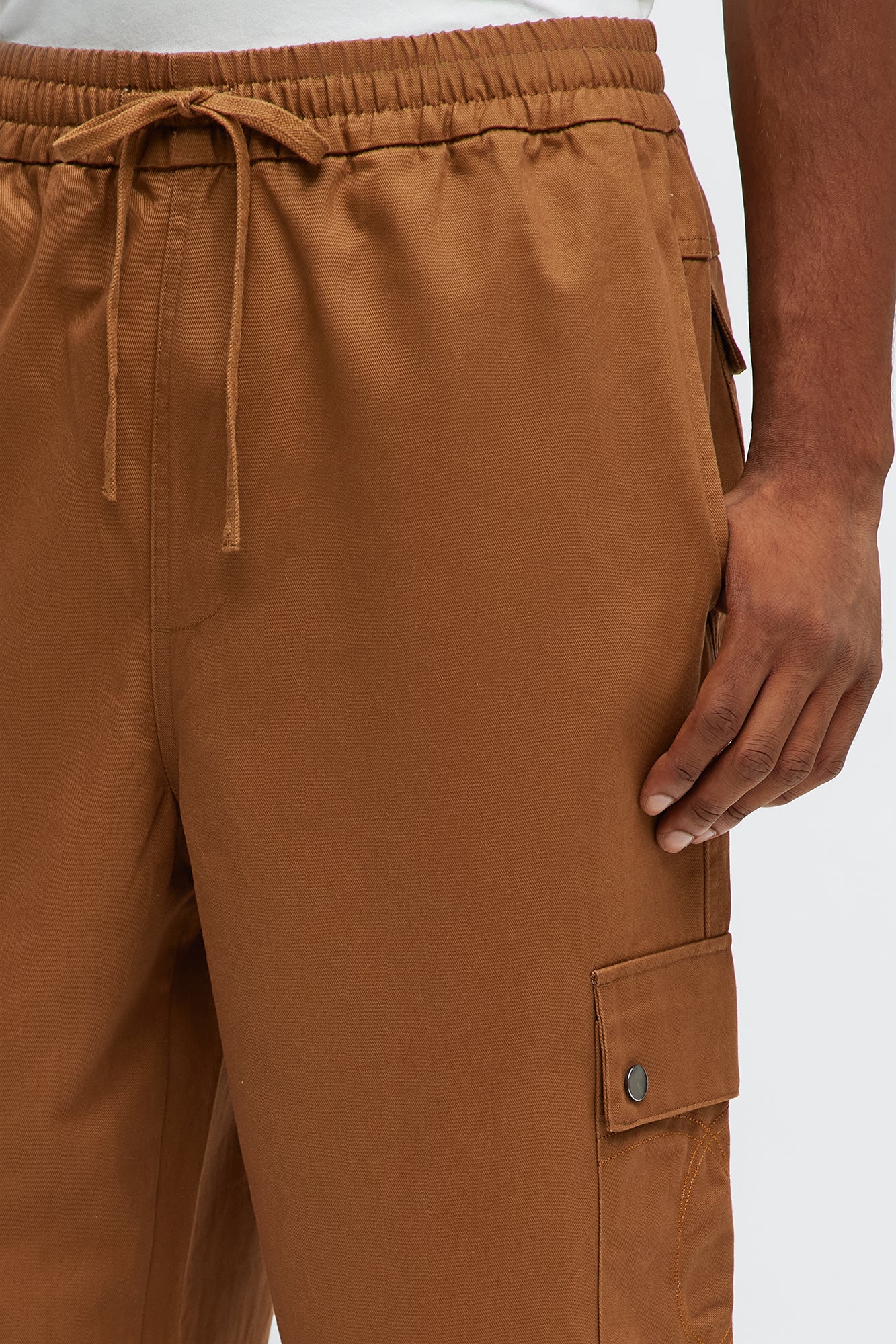 Baggy Talk My Walk Cargo Pant - Brown