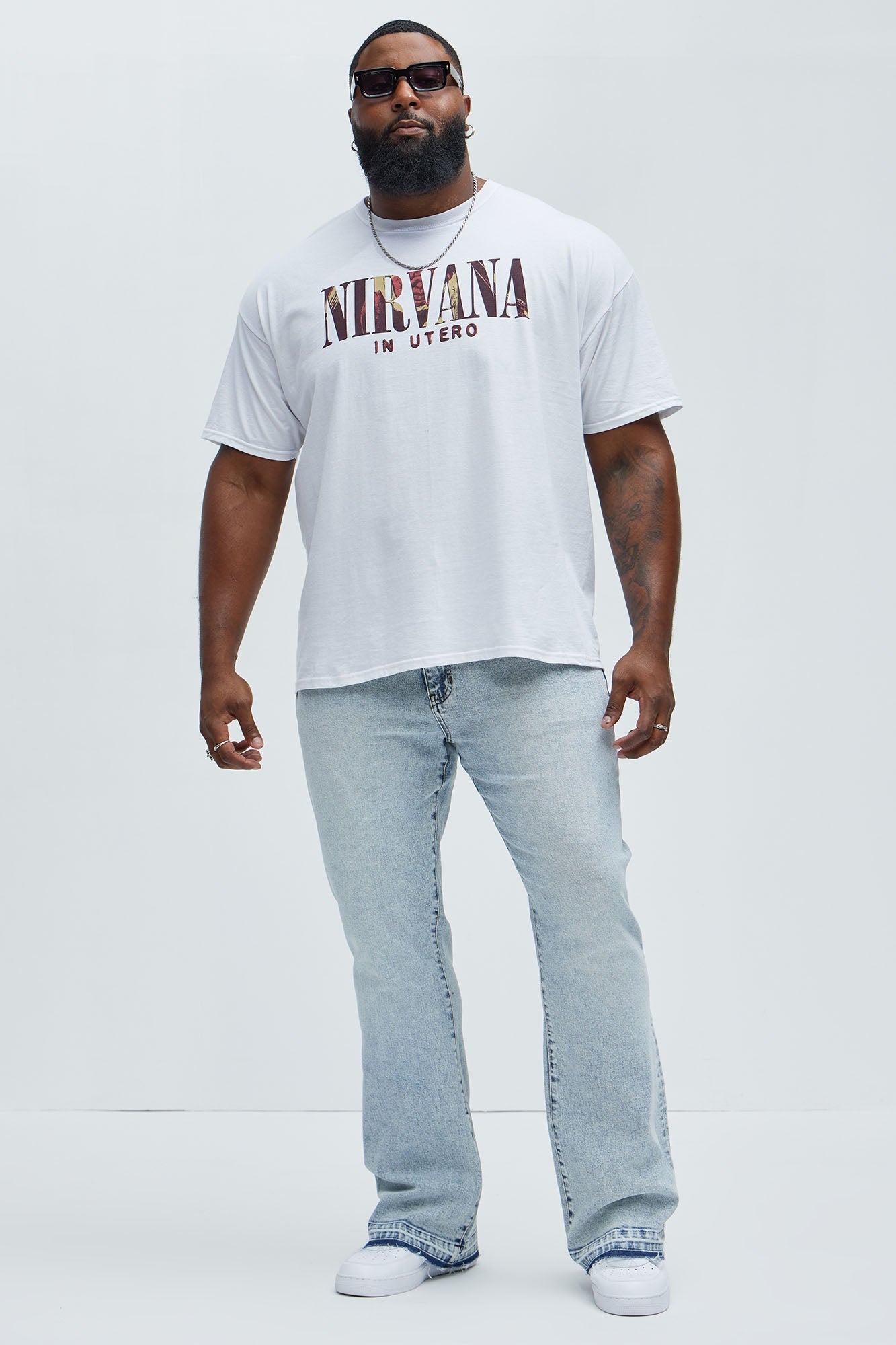 Cornell Slim Flare Jeans - Light Wash