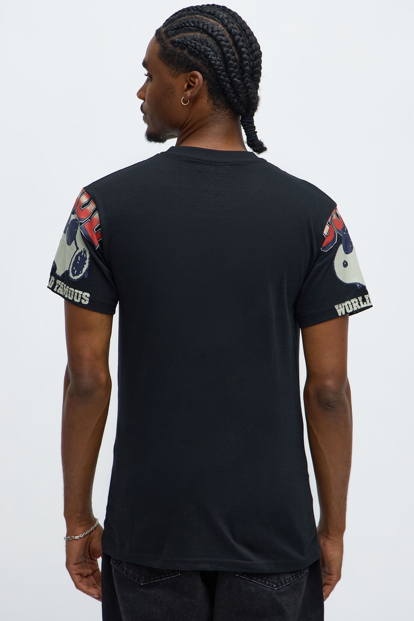 Snoopy Joe Cool Short Sleeve Tee - Black