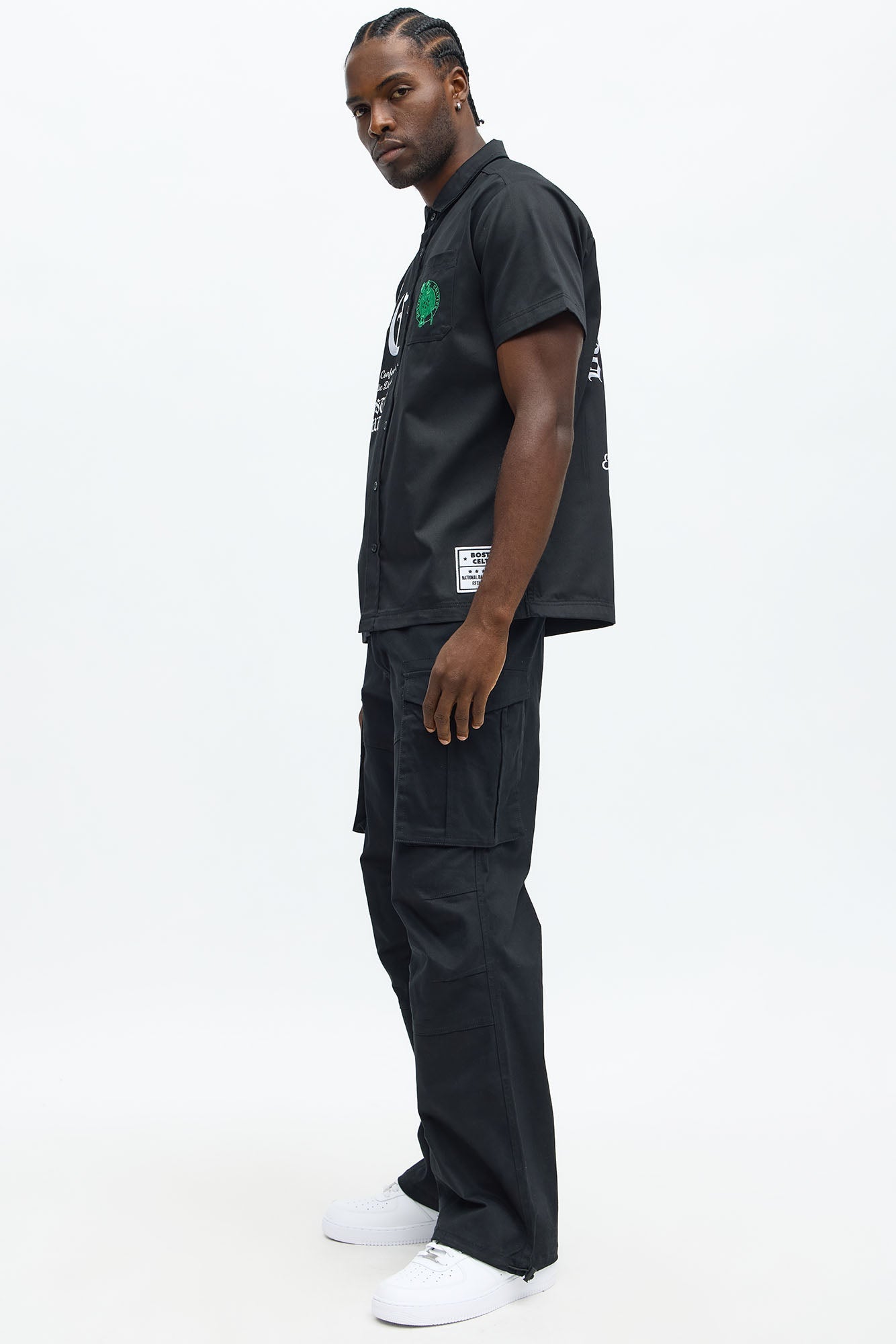 Baggy Summer Games Cargo Pants - Black