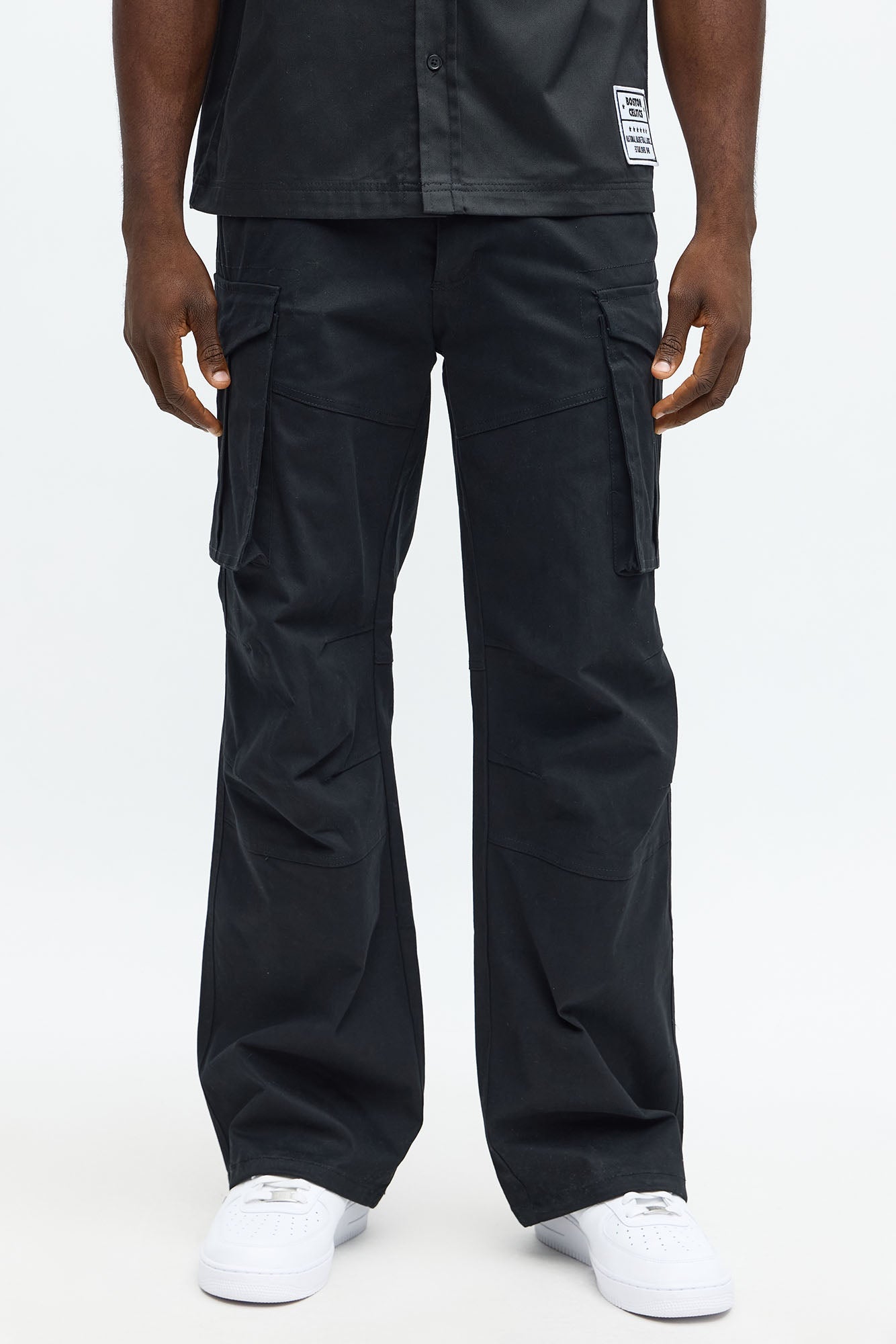 Baggy Summer Games Cargo Pants - Black