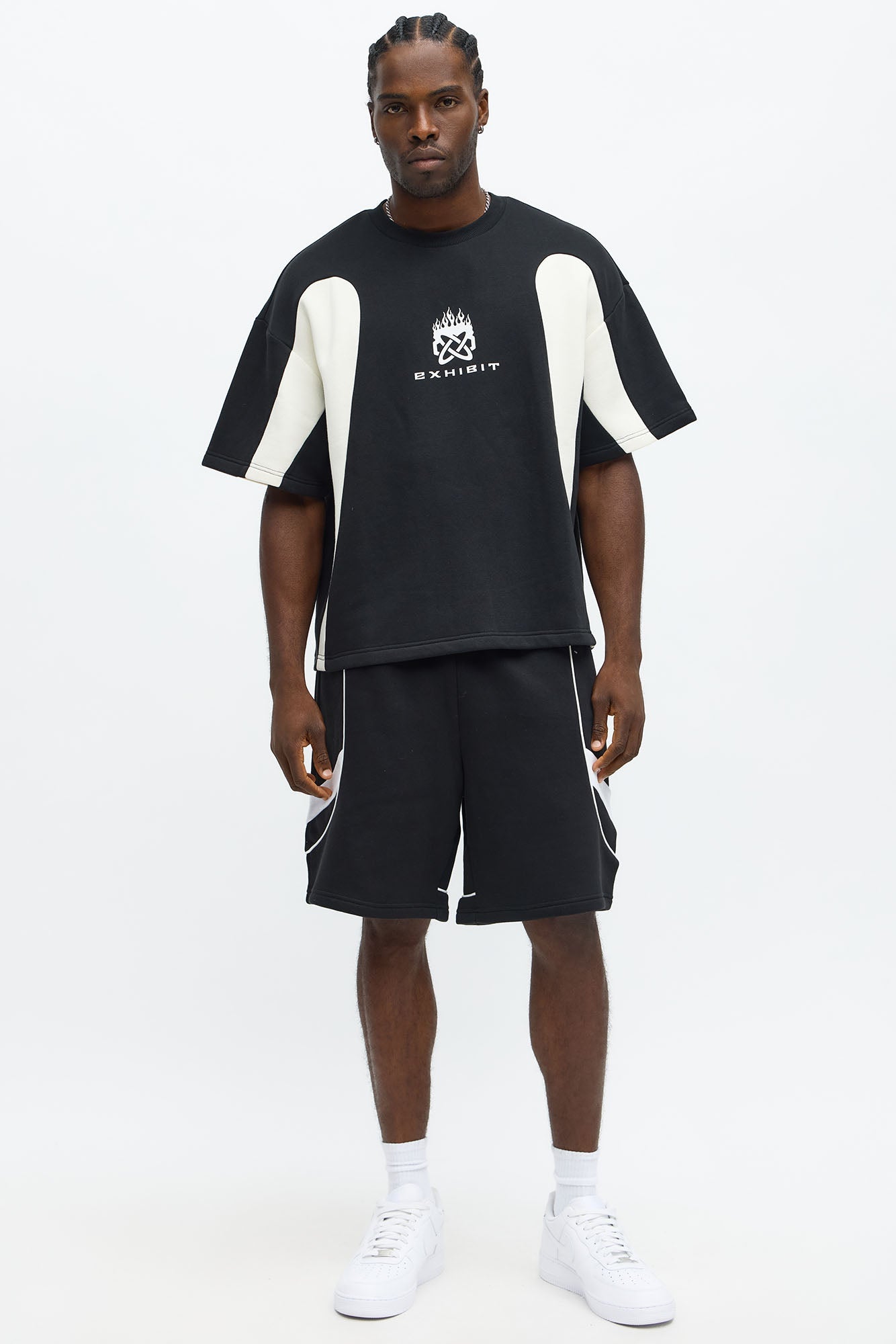 Tyson Exhibit Short Sleeve Tee - Black/combo