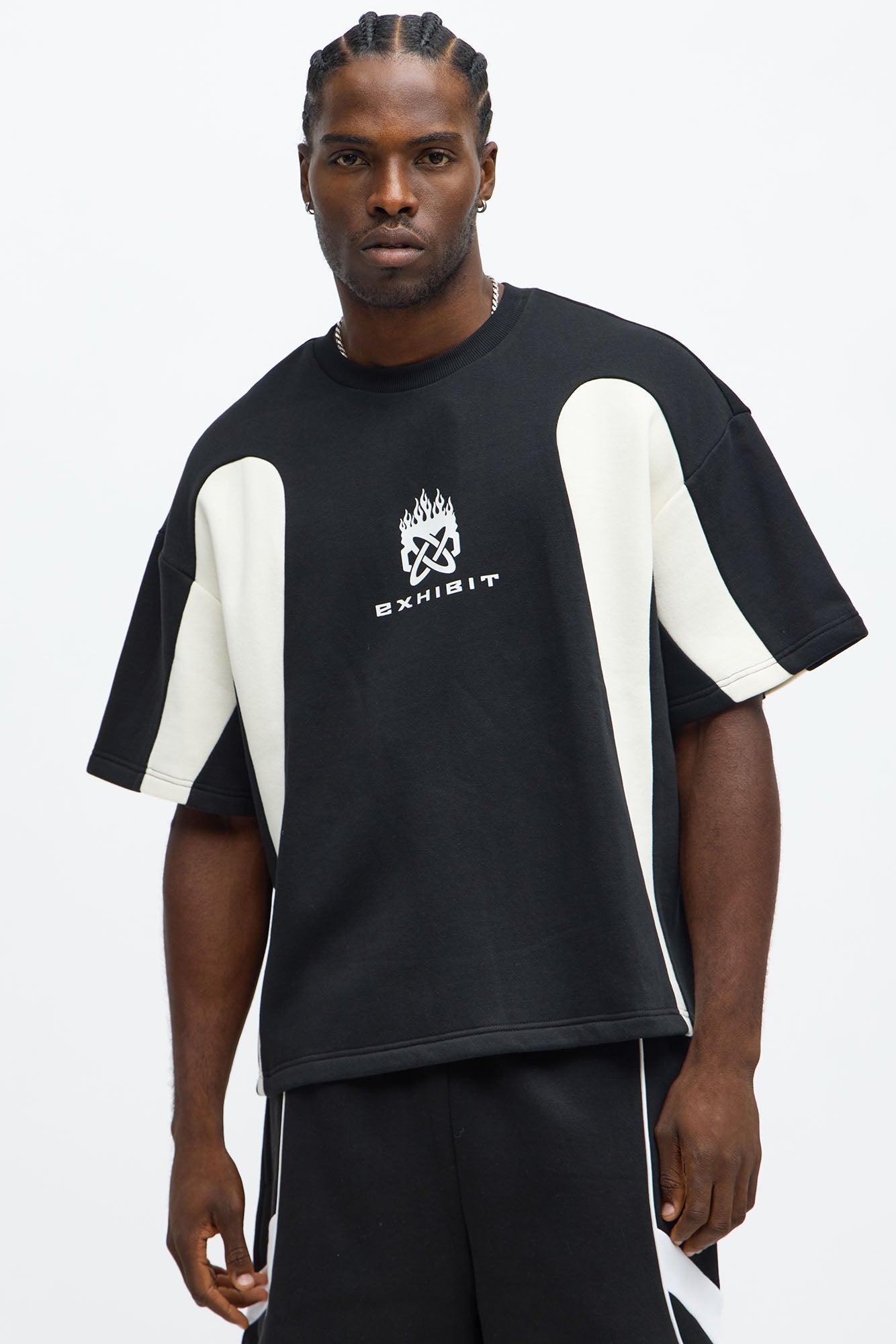 Tyson Exhibit Short Sleeve Tee - Black/combo