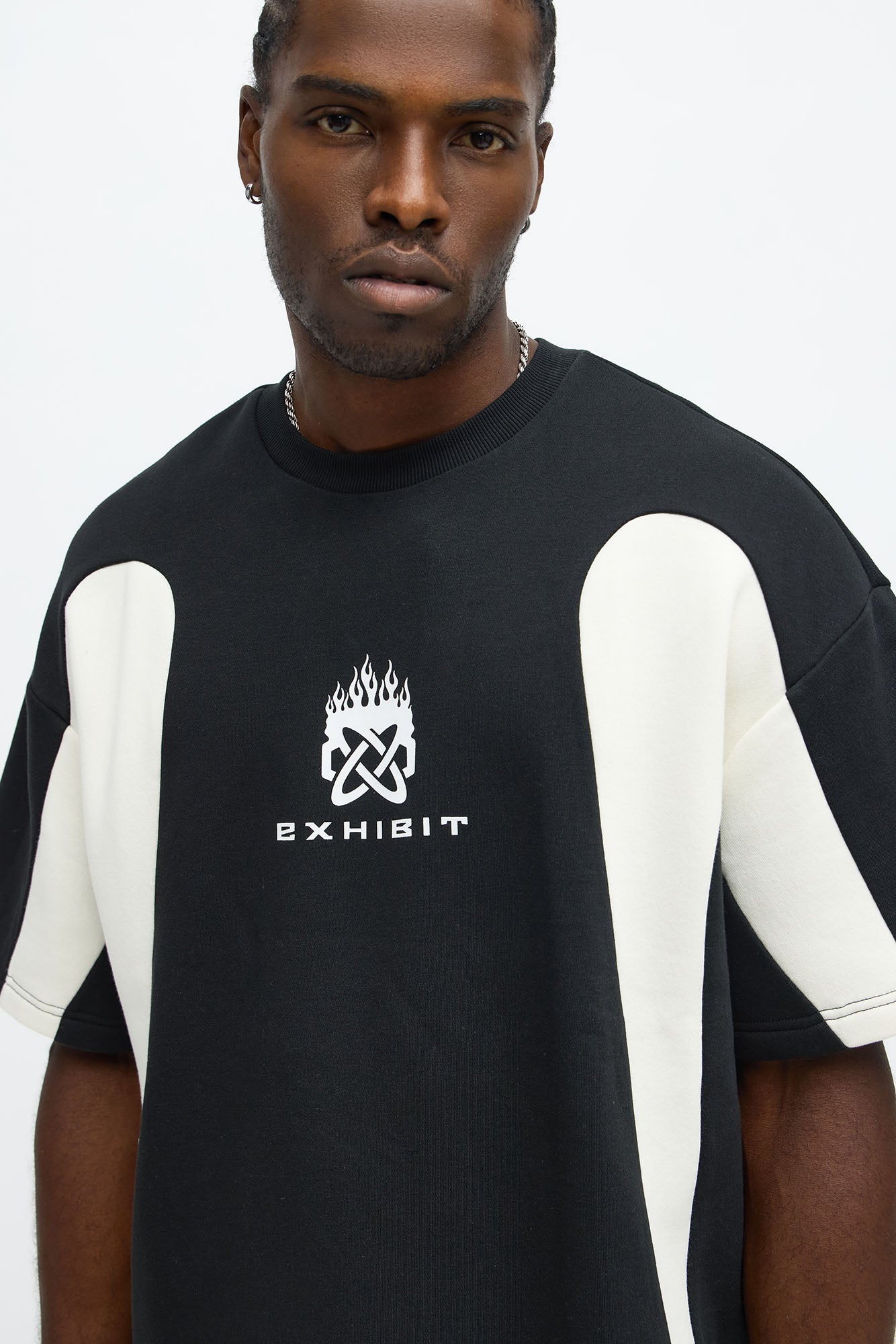 Tyson Exhibit Short Sleeve Tee - Black/combo