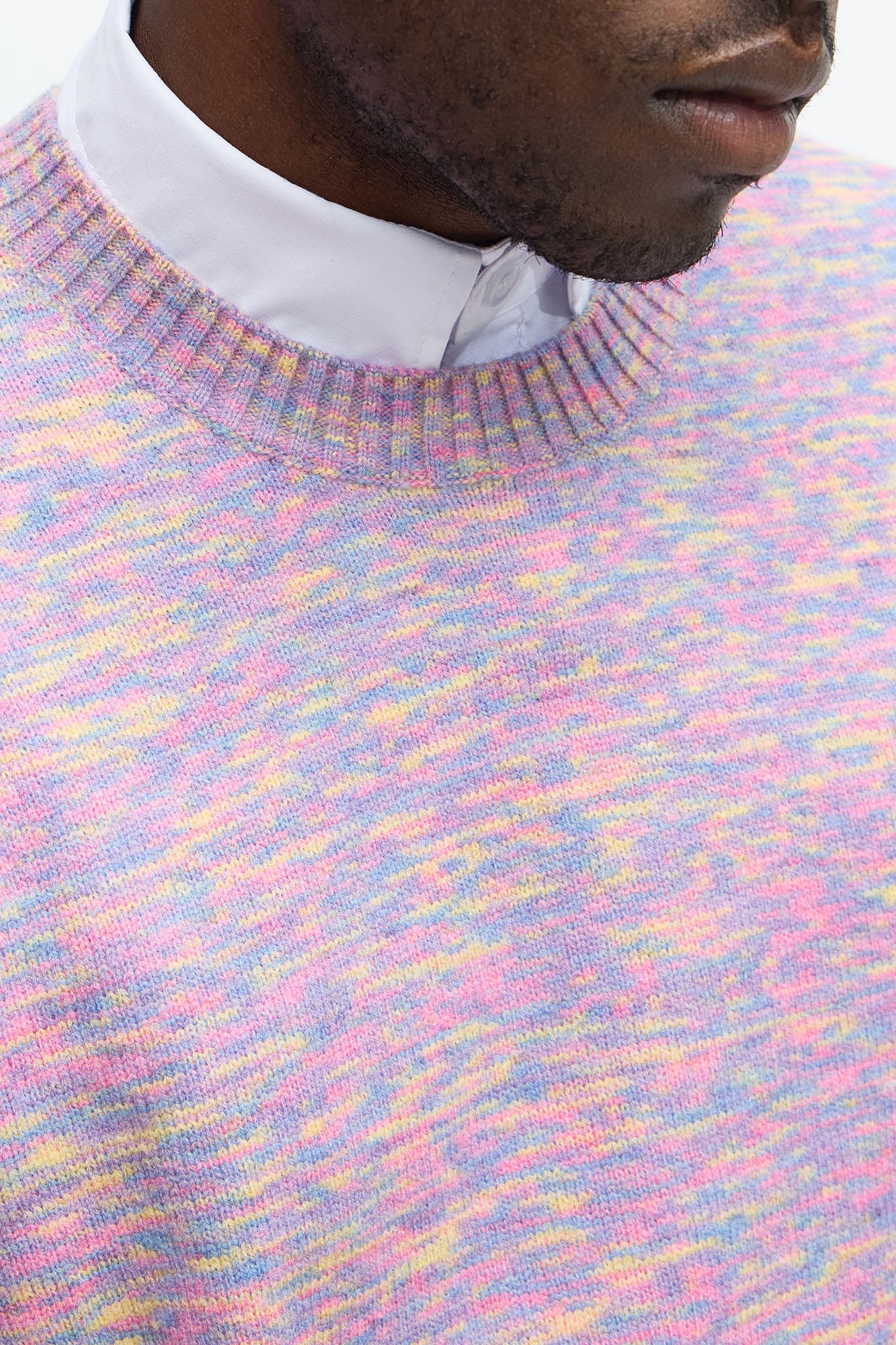 Blended Chapters Crewneck Sweater - Multi Color
