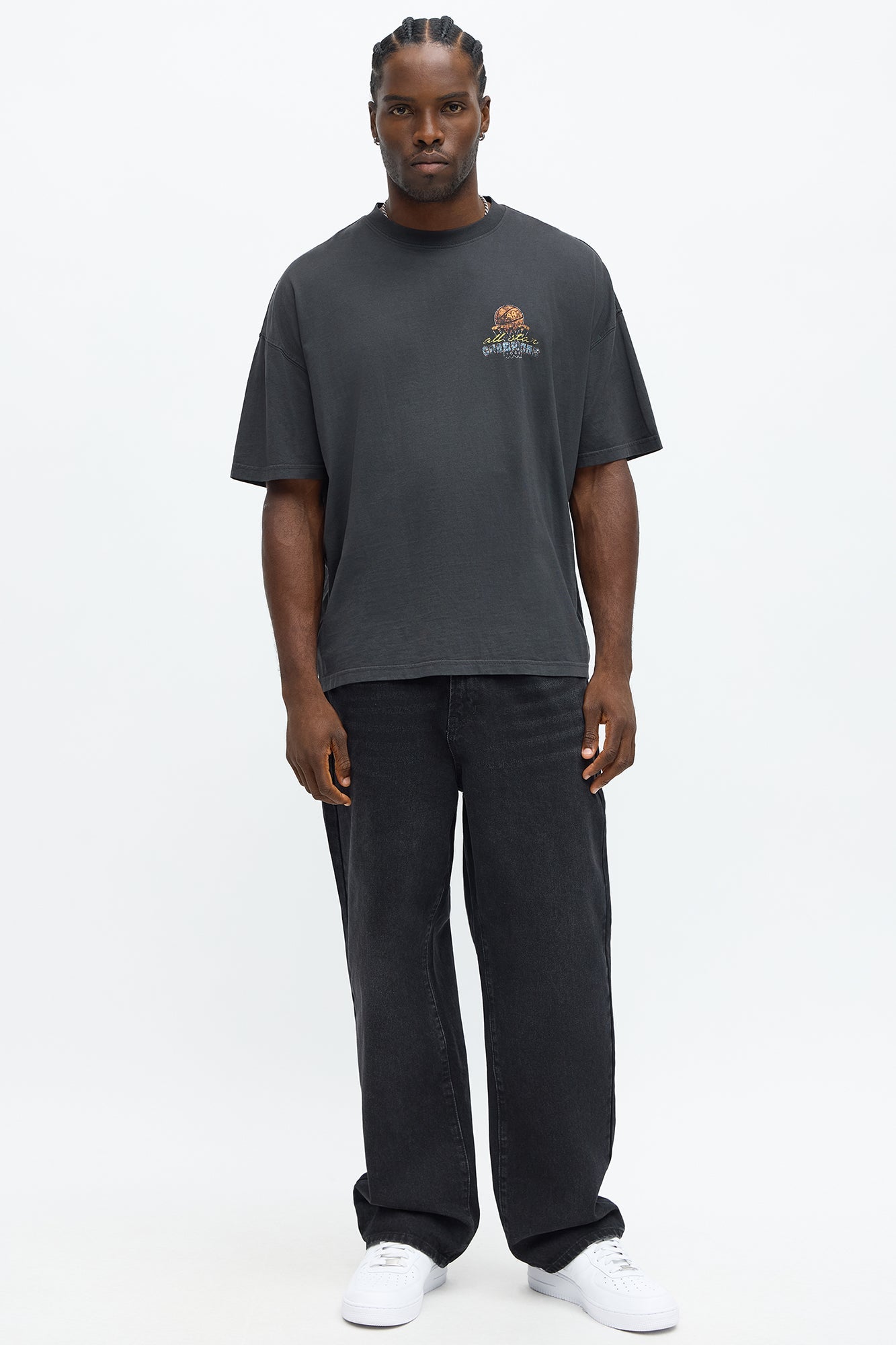 Champions Arizona Desert Bowl Oversized Short Sleeve Tee - Black Wash