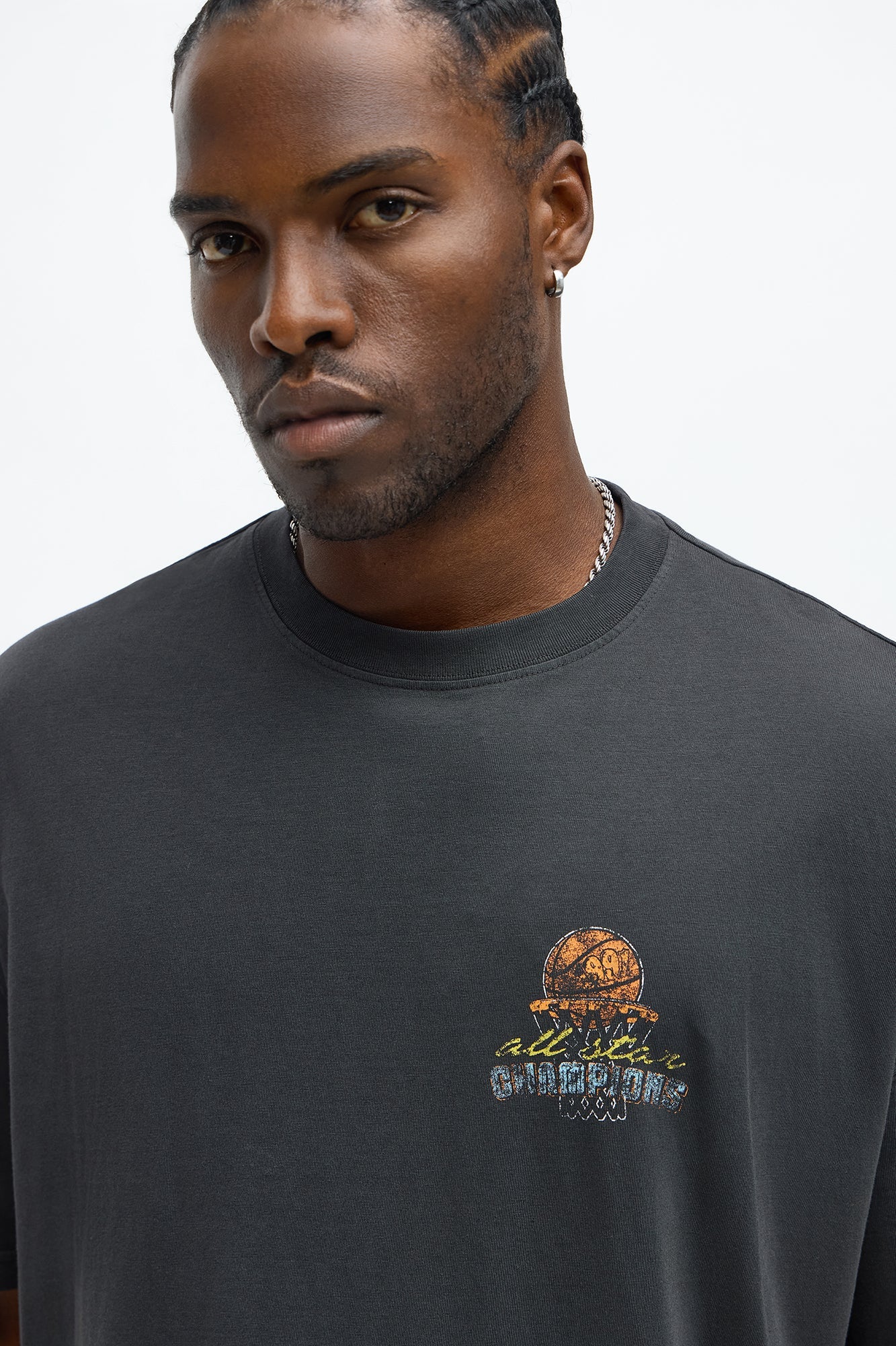 Champions Arizona Desert Bowl Oversized Short Sleeve Tee - Black Wash