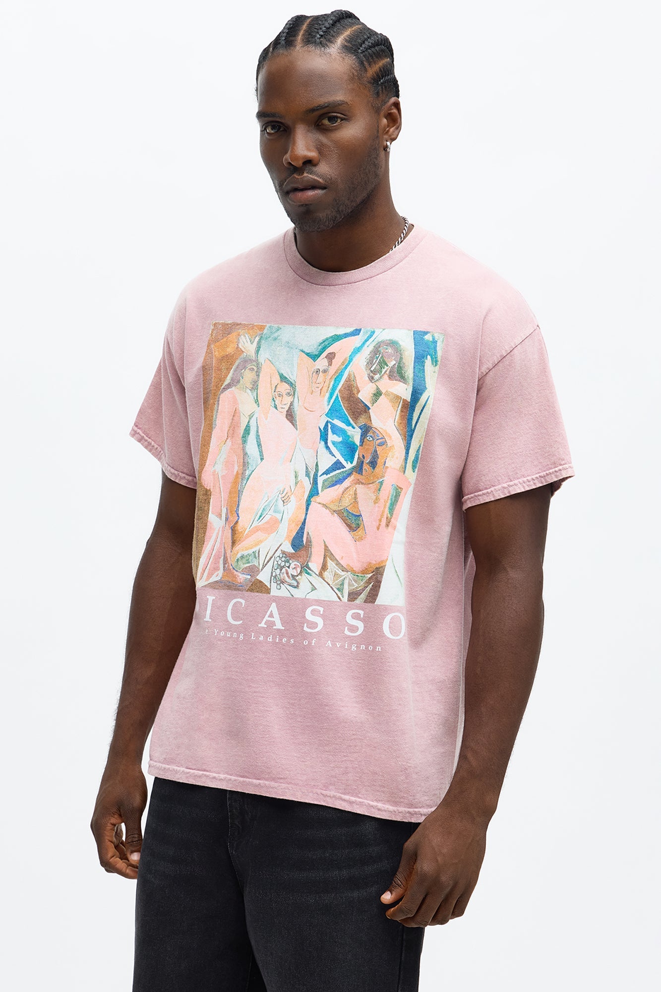 Picasso Muse Short Sleeve Tee - Pink