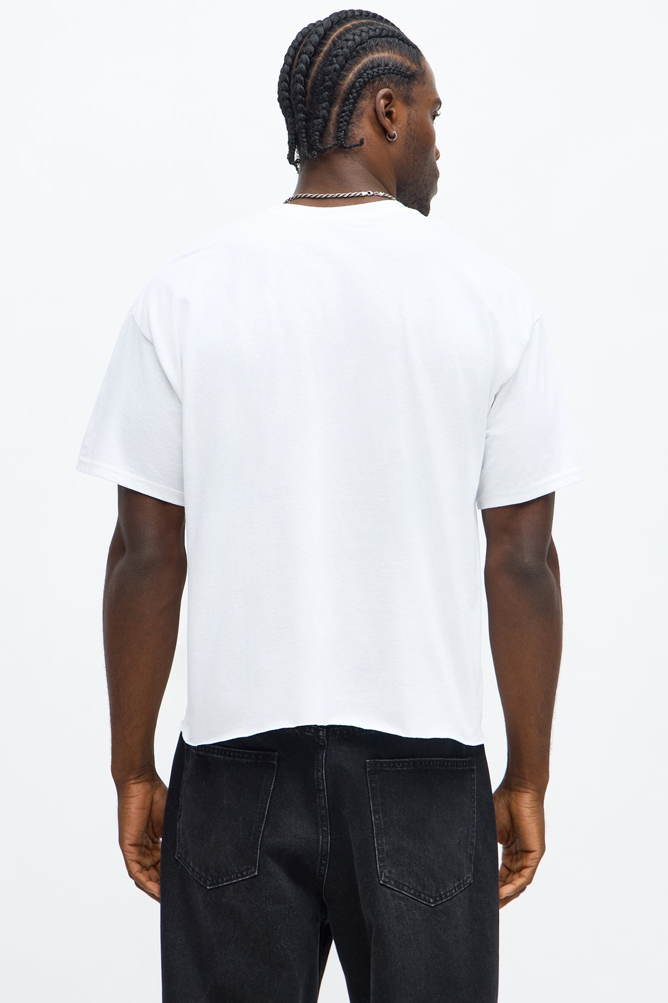 Rick And Morty Vision Boxy Short Sleeve Tee - White