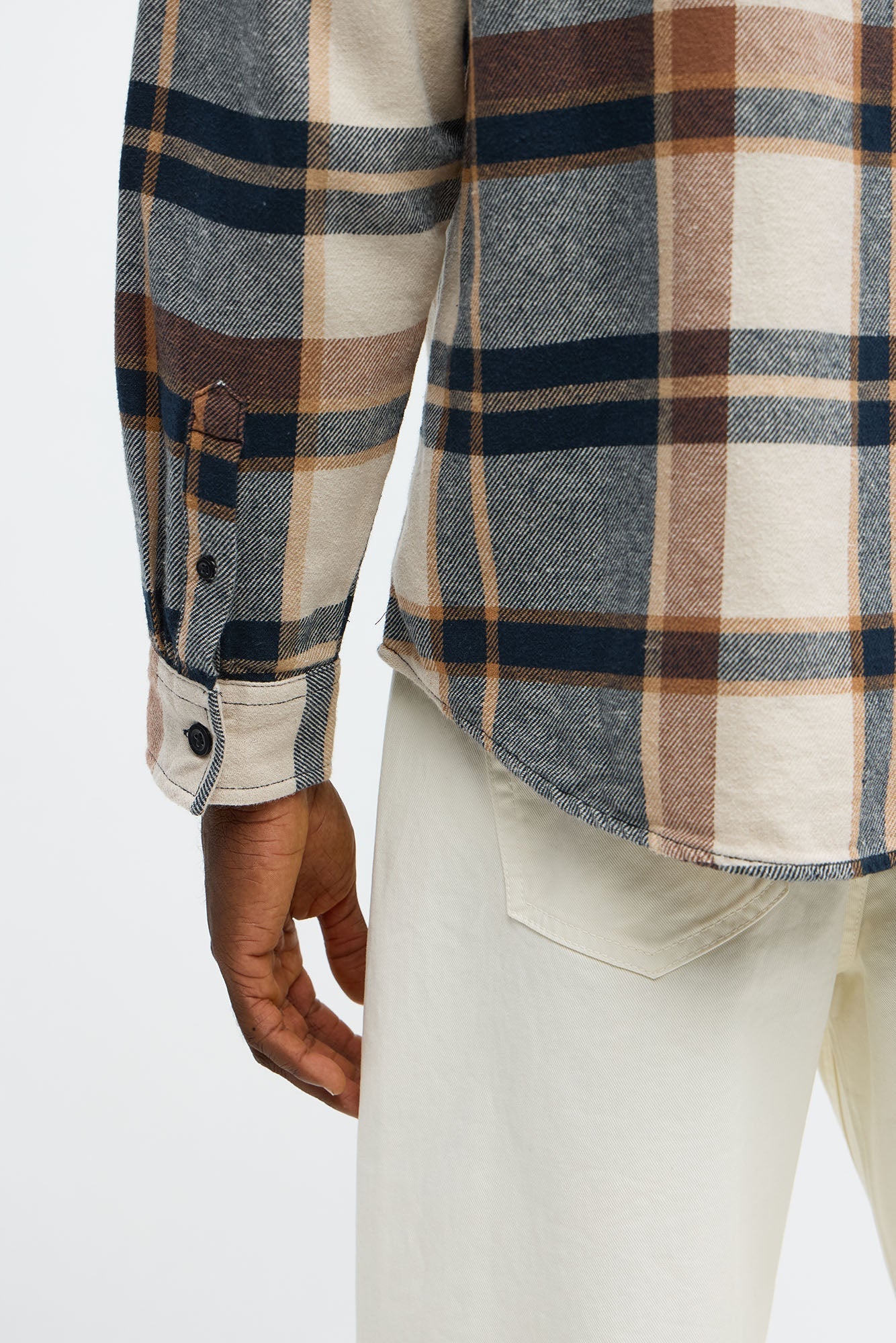 Wallace Plaid Flannel Shirt - Multi Color