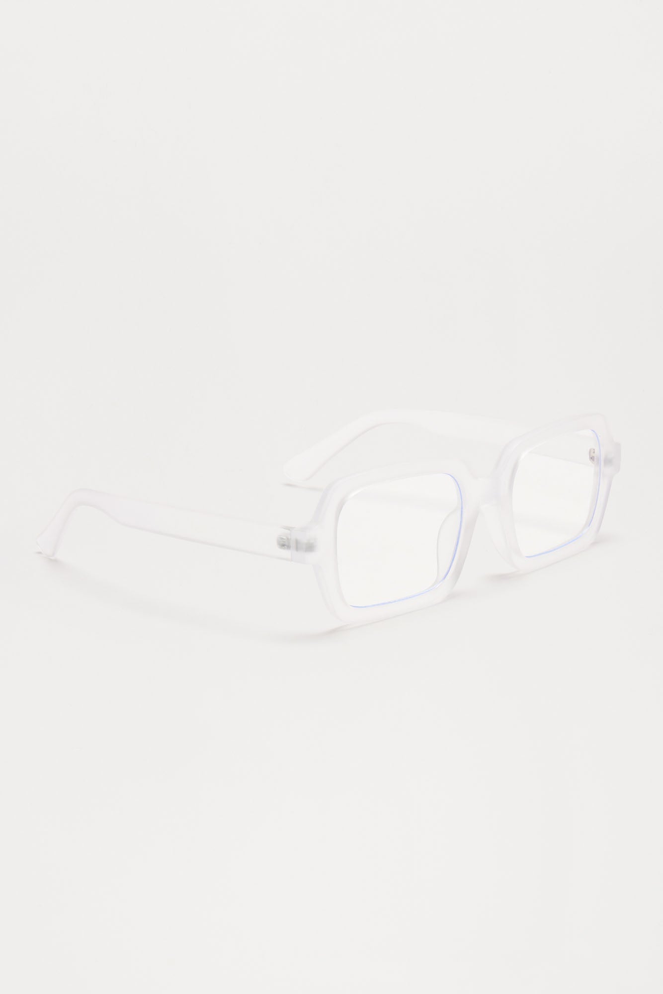 New Scene Blue Light Sunglasses - Clear