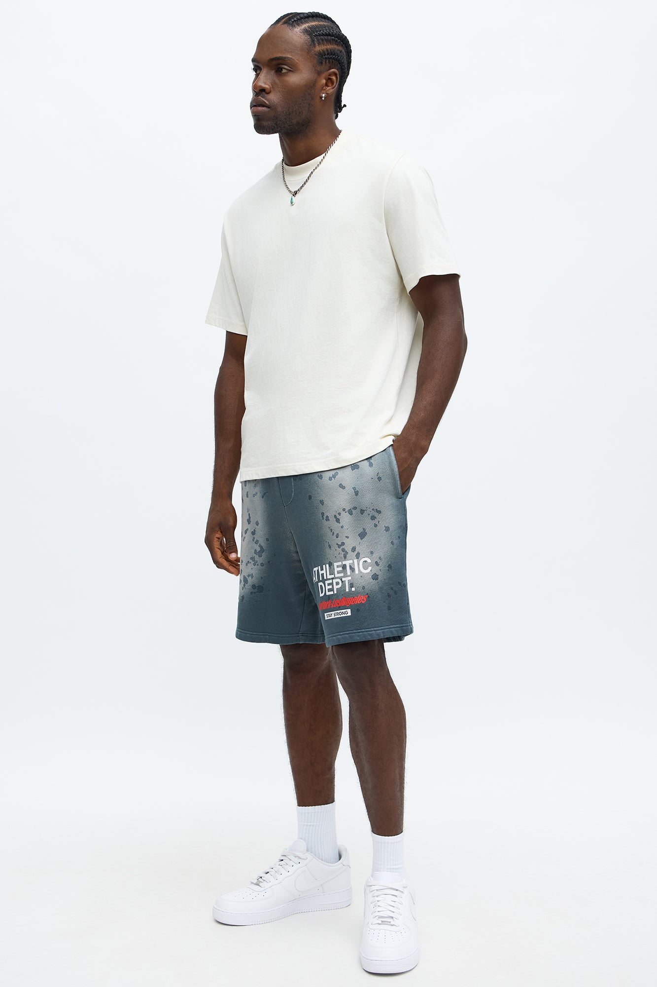 Athletic Dept. Sweatshort - Grey