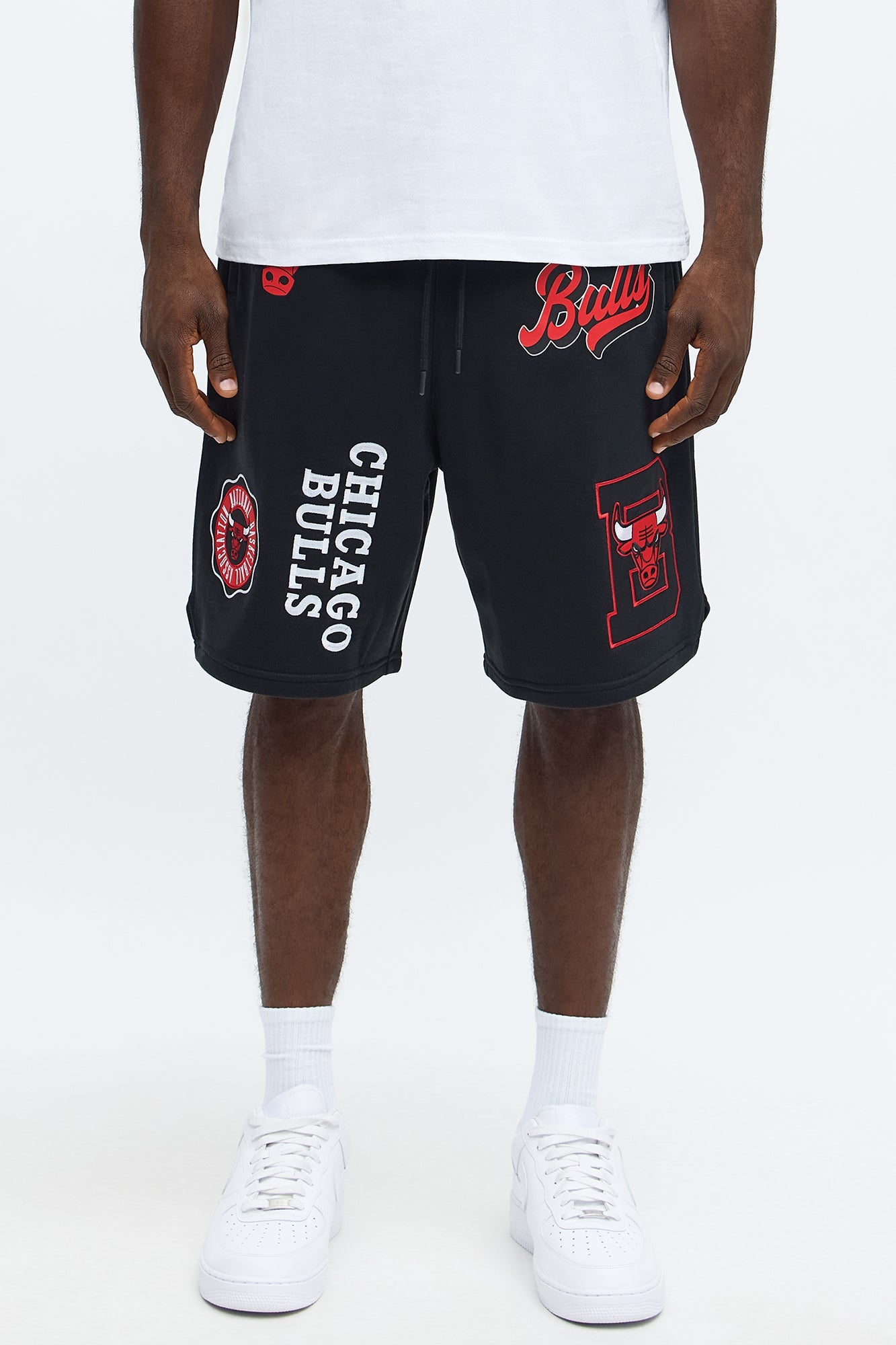 Bulls Basketball Sweatshorts - Black