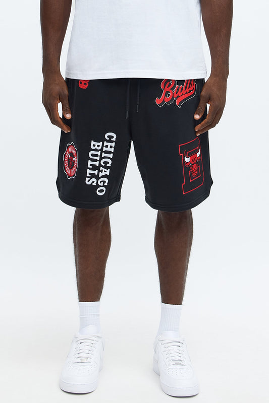 Bulls Basketball Sweatshorts - Black