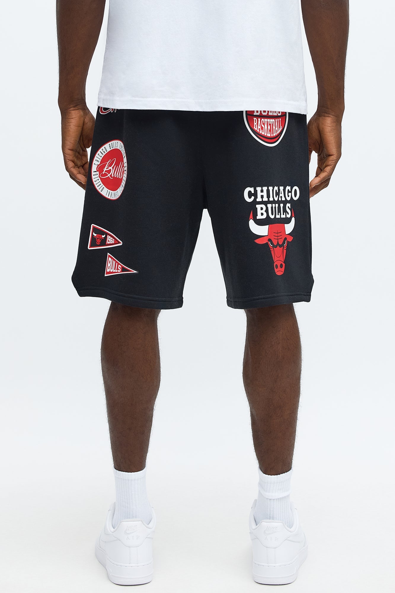 Bulls Basketball Sweatshorts - Black