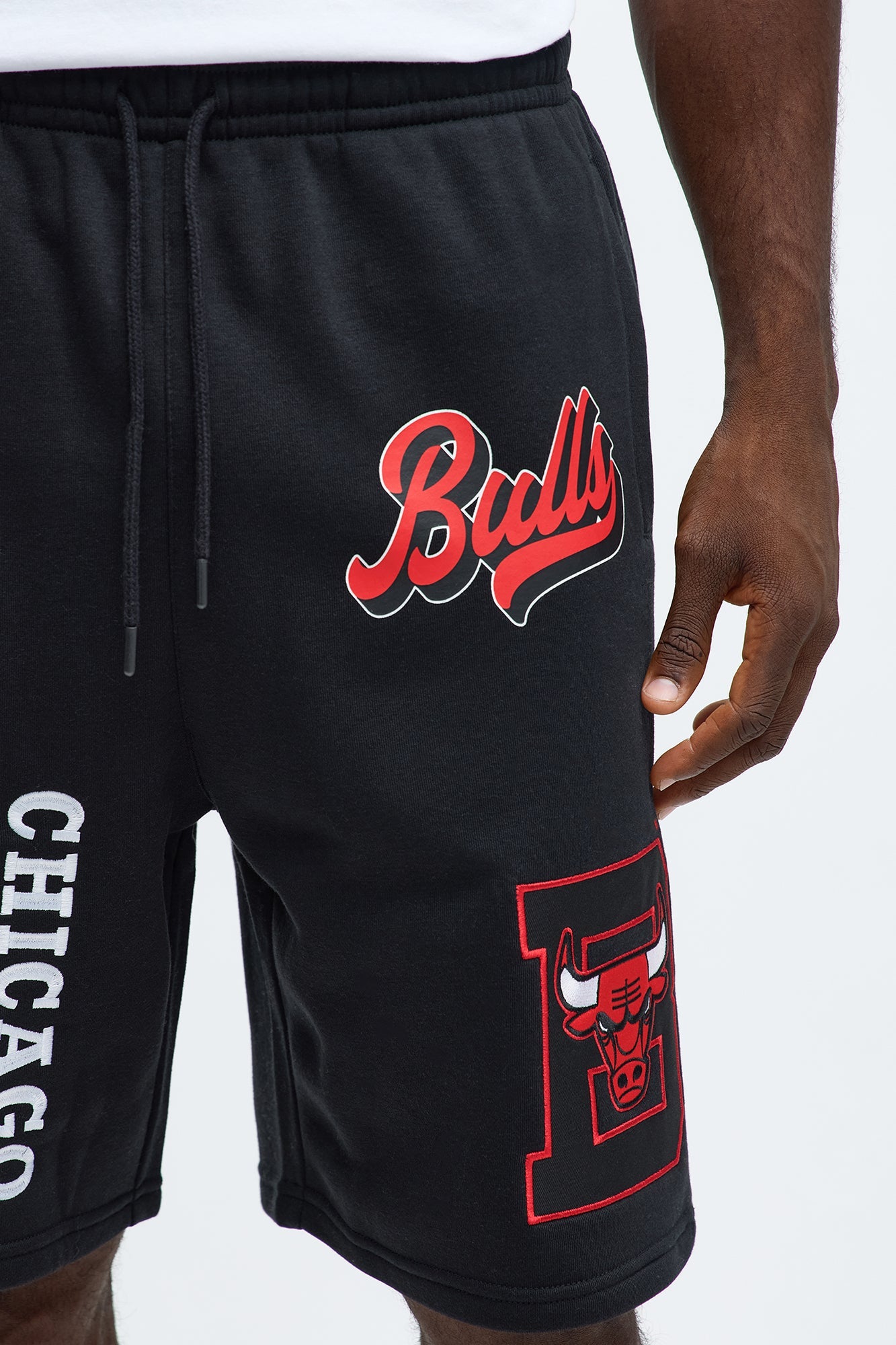 Bulls Basketball Sweatshorts - Black