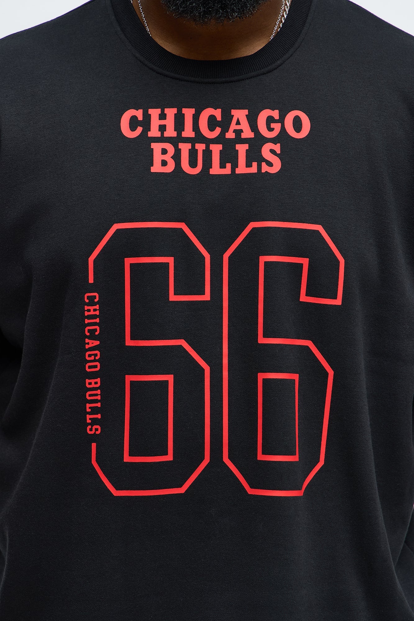 Bulls Oversized Tee - Black