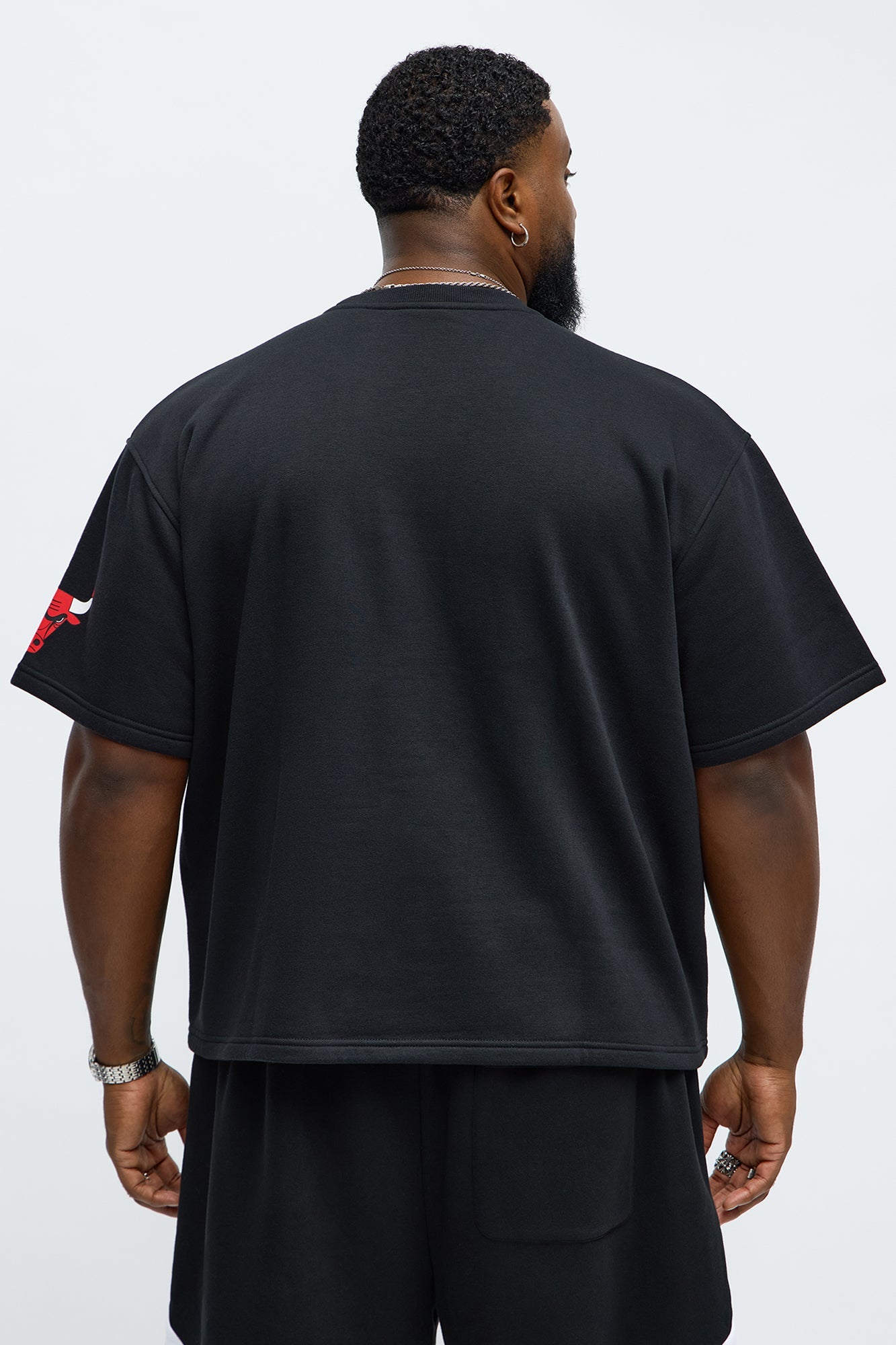 Bulls Oversized Tee - Black