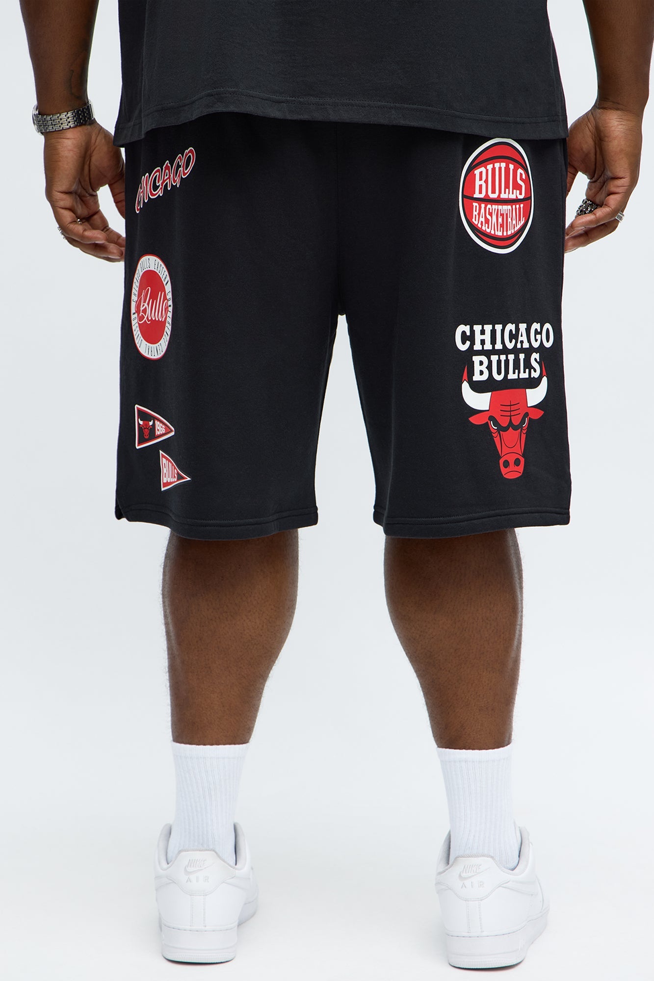 Bulls Basketball Sweatshorts - Black