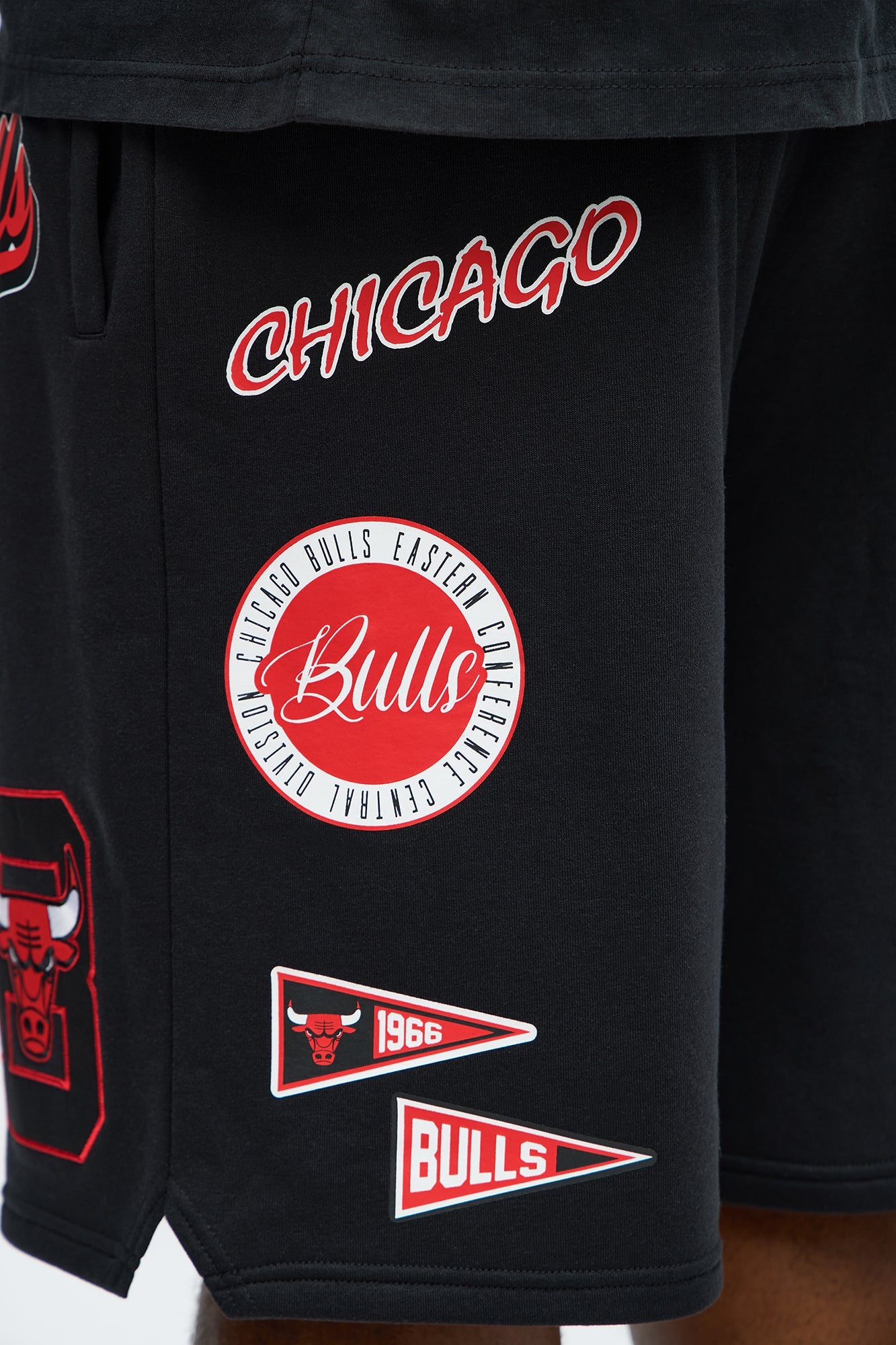 Bulls Basketball Sweatshorts - Black
