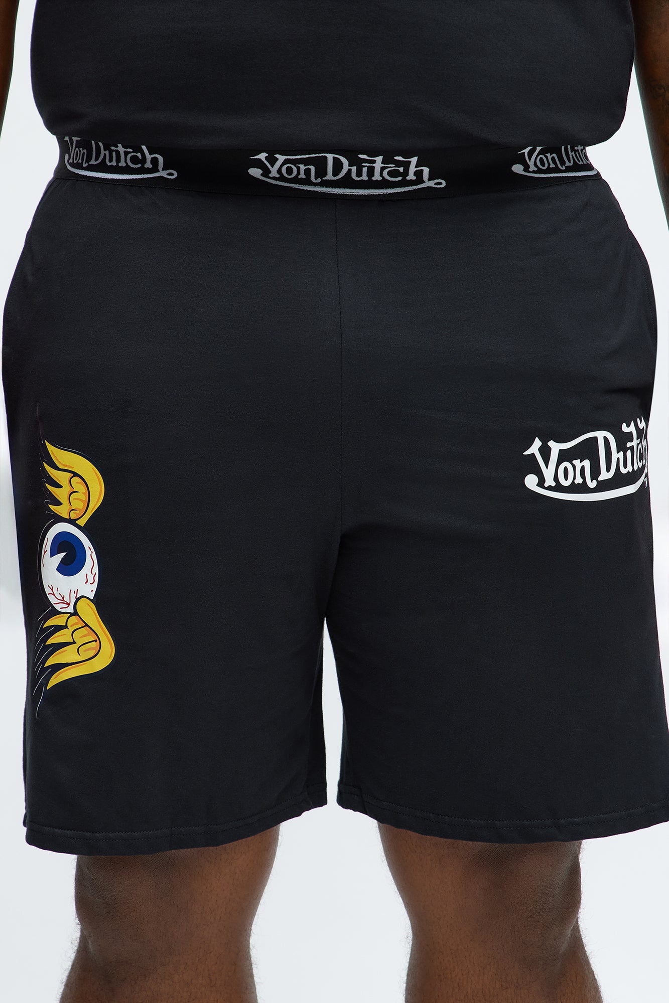 Von Dutch Logo Lounge Set - Black