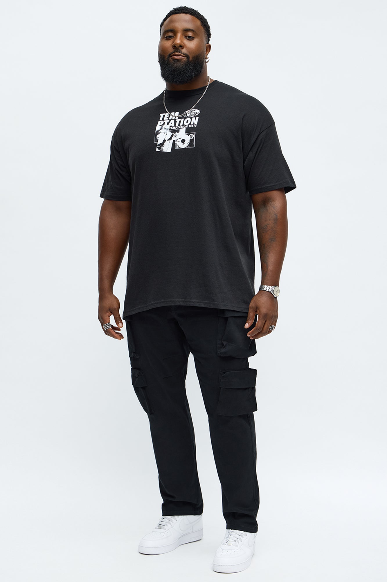 Slim My Kind Of Cargo Pants - Black