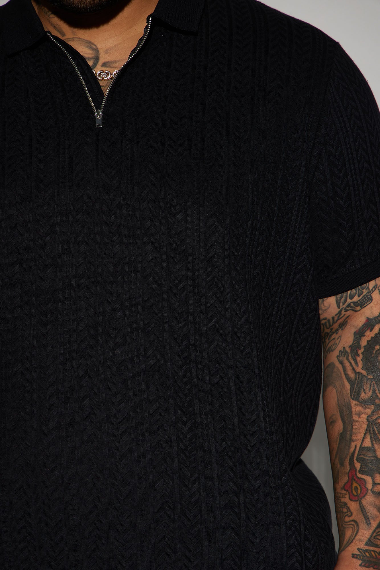 Caddie Short Sleeve Polo - Black