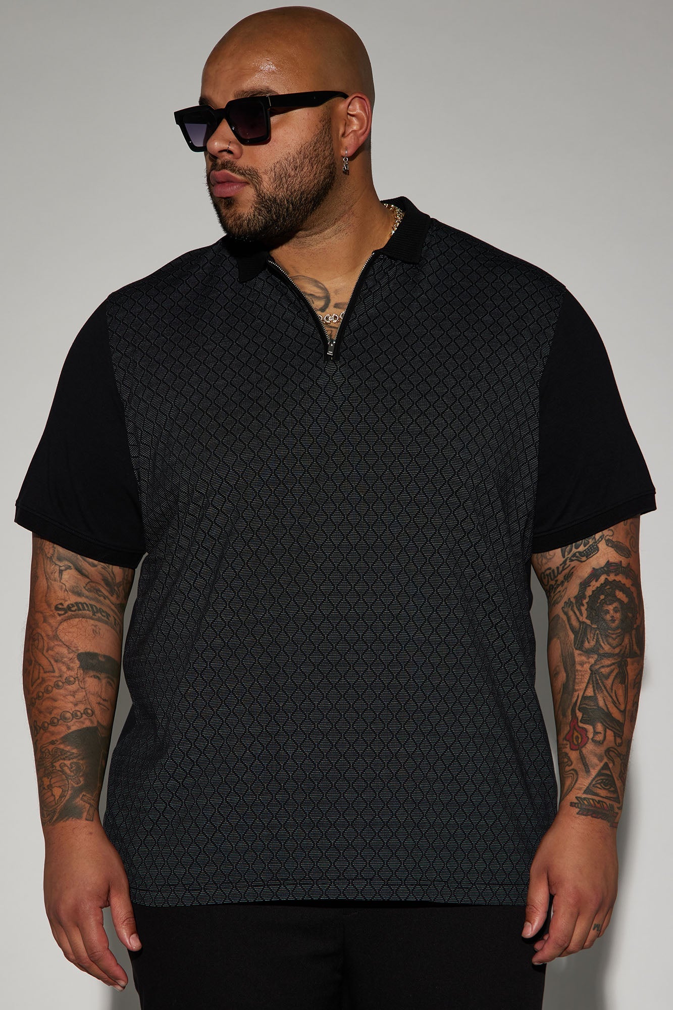 Bogey Short Sleeve Polo - Black