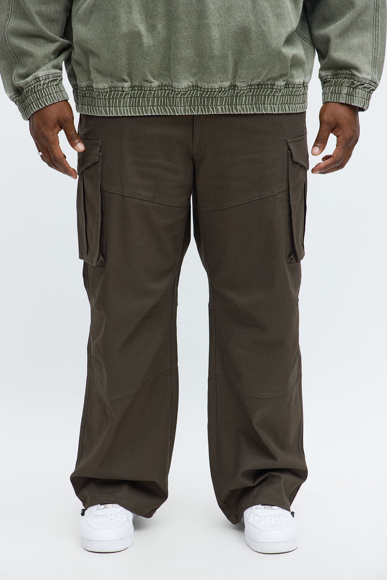 Baggy Summer Games Cargo Pants - Olive