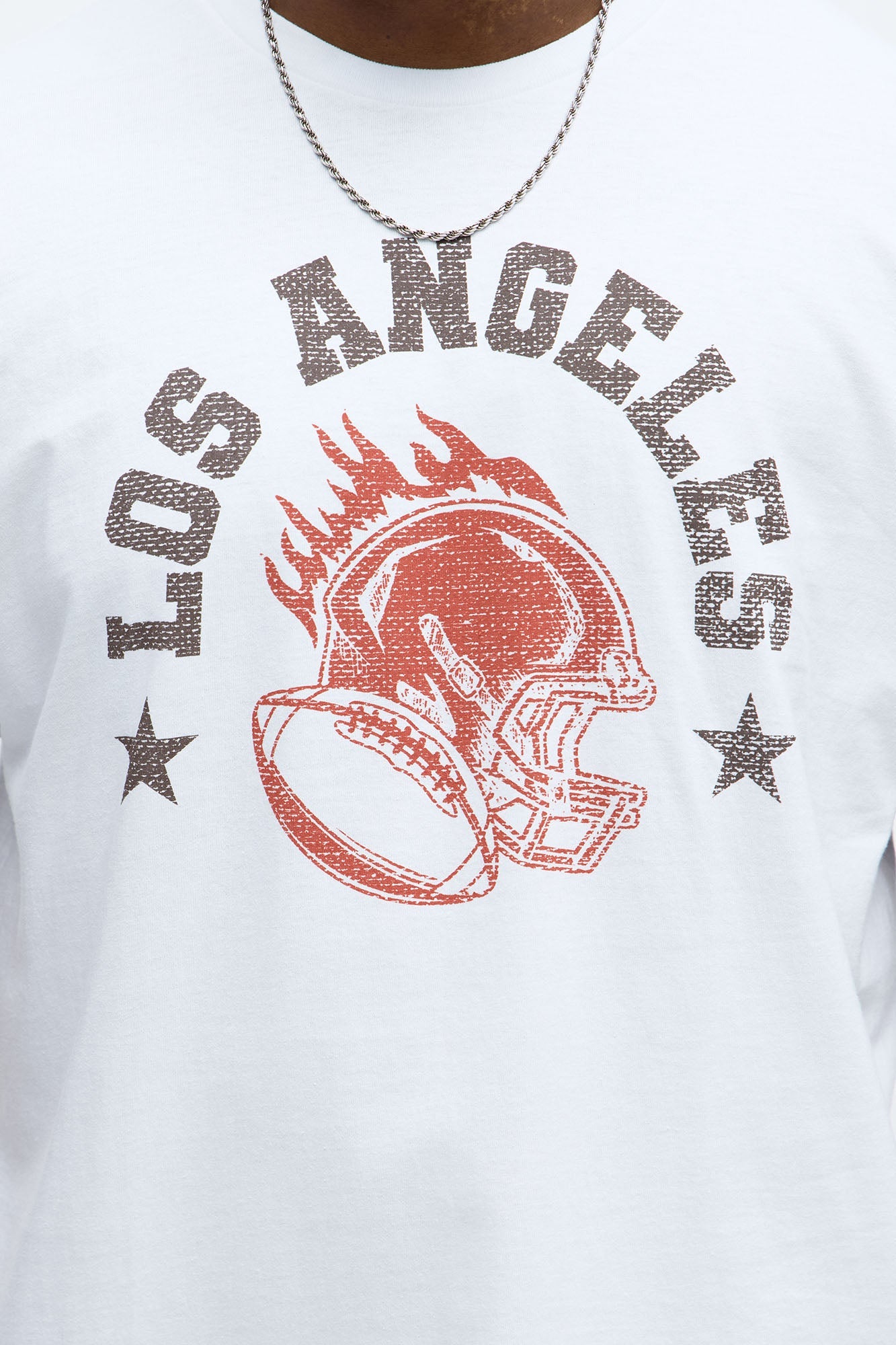 LA Football Program Short Sleeve Tee - White
