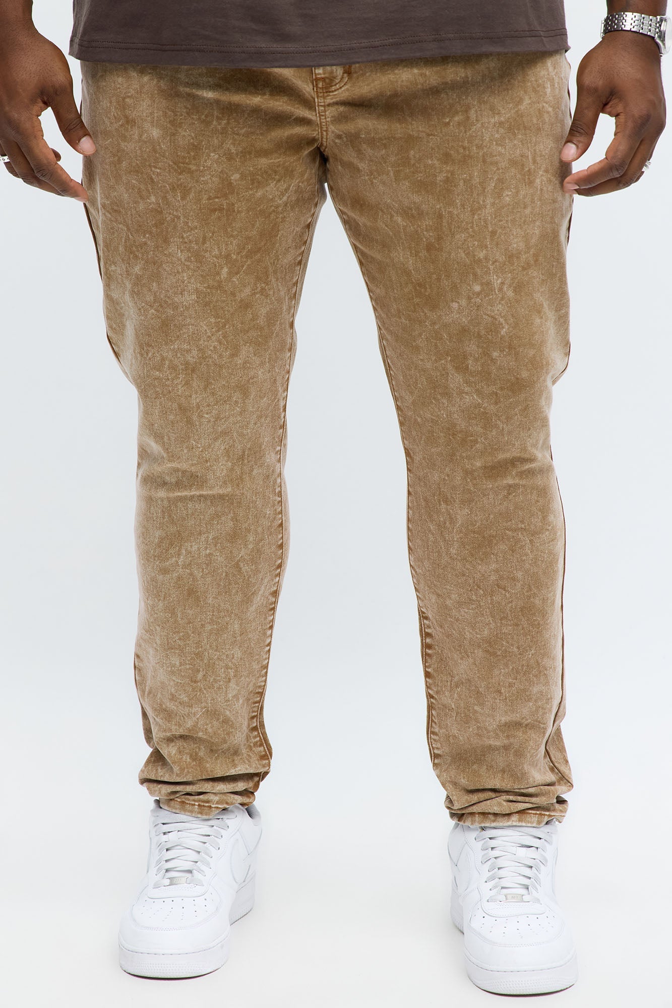 Skinny Raiden Pants - Brown