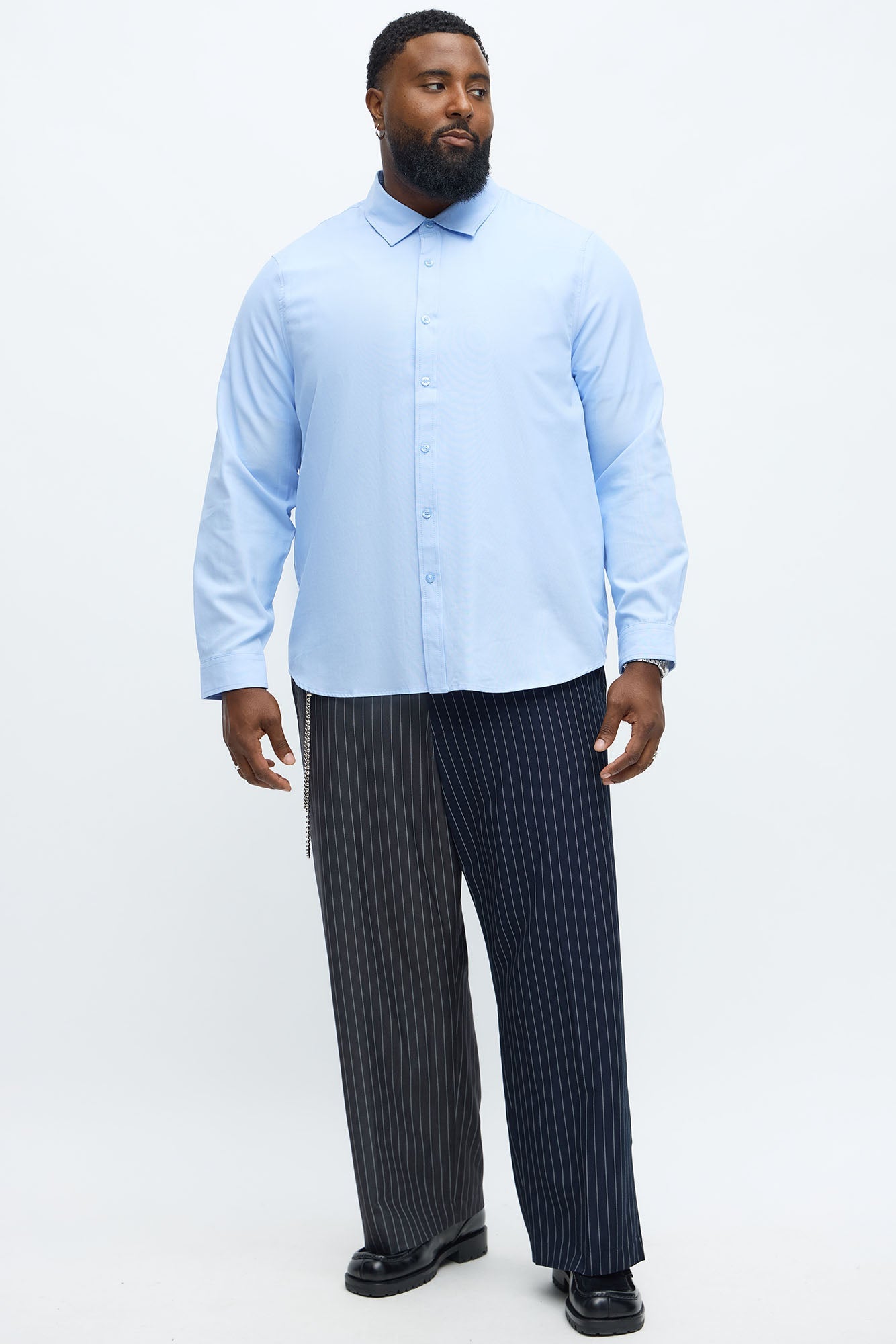 Oxford Long Sleeve Shirt - Light Blue