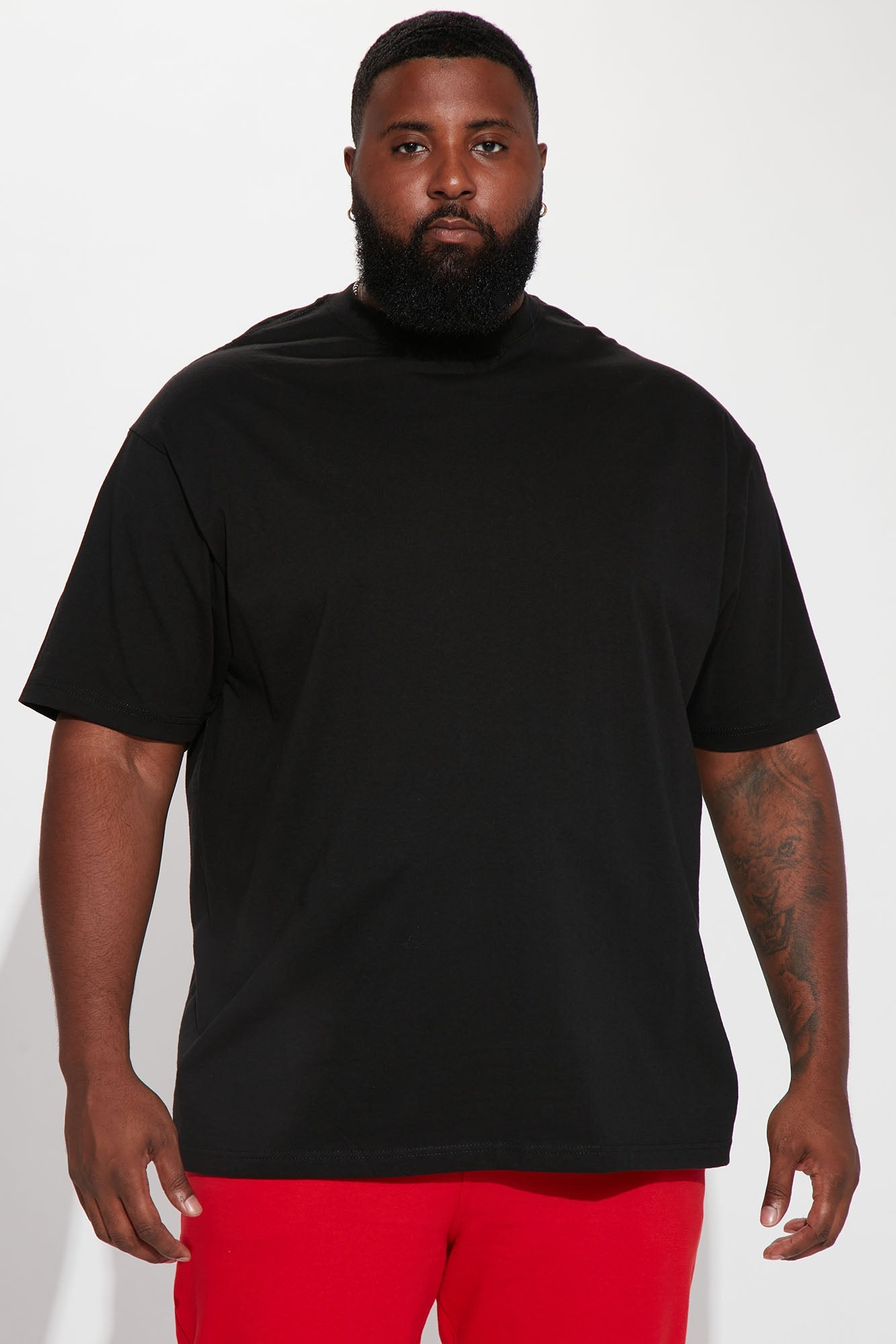 Oversized Heavyweight Tee 240GSM - Black