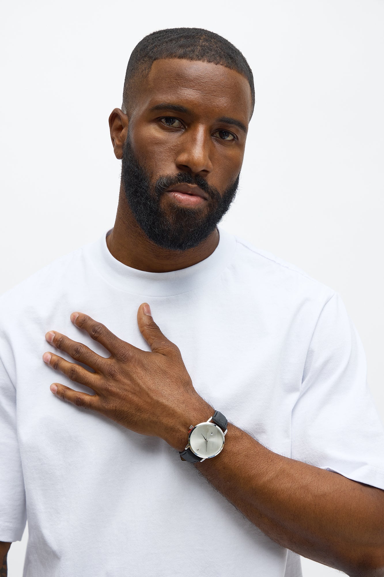 Tabor Shadow Watch - Black/Silver