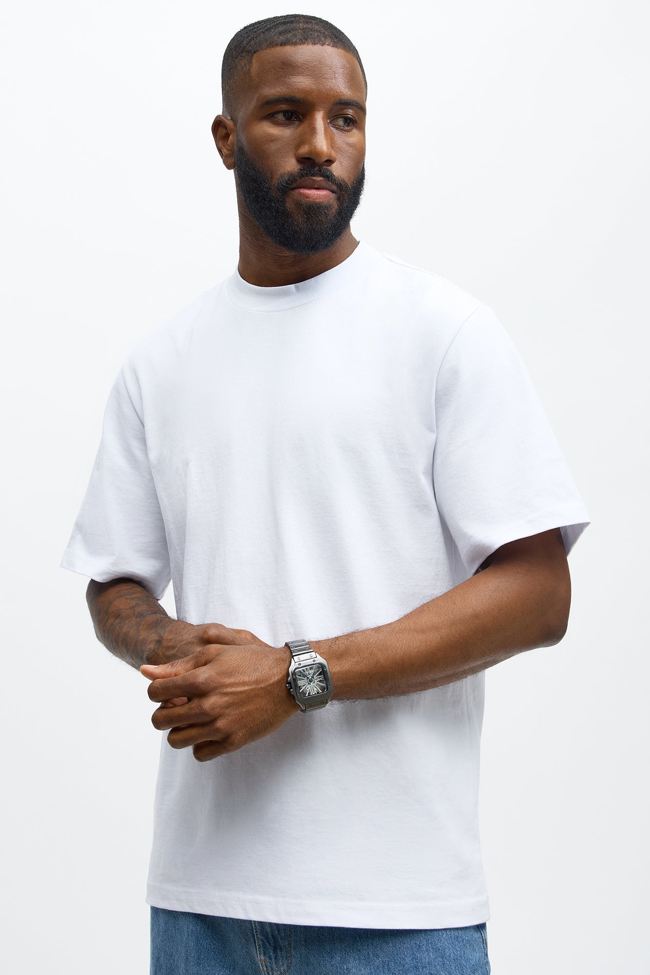 Boldly Worn Analogue Watch - Gunmetal