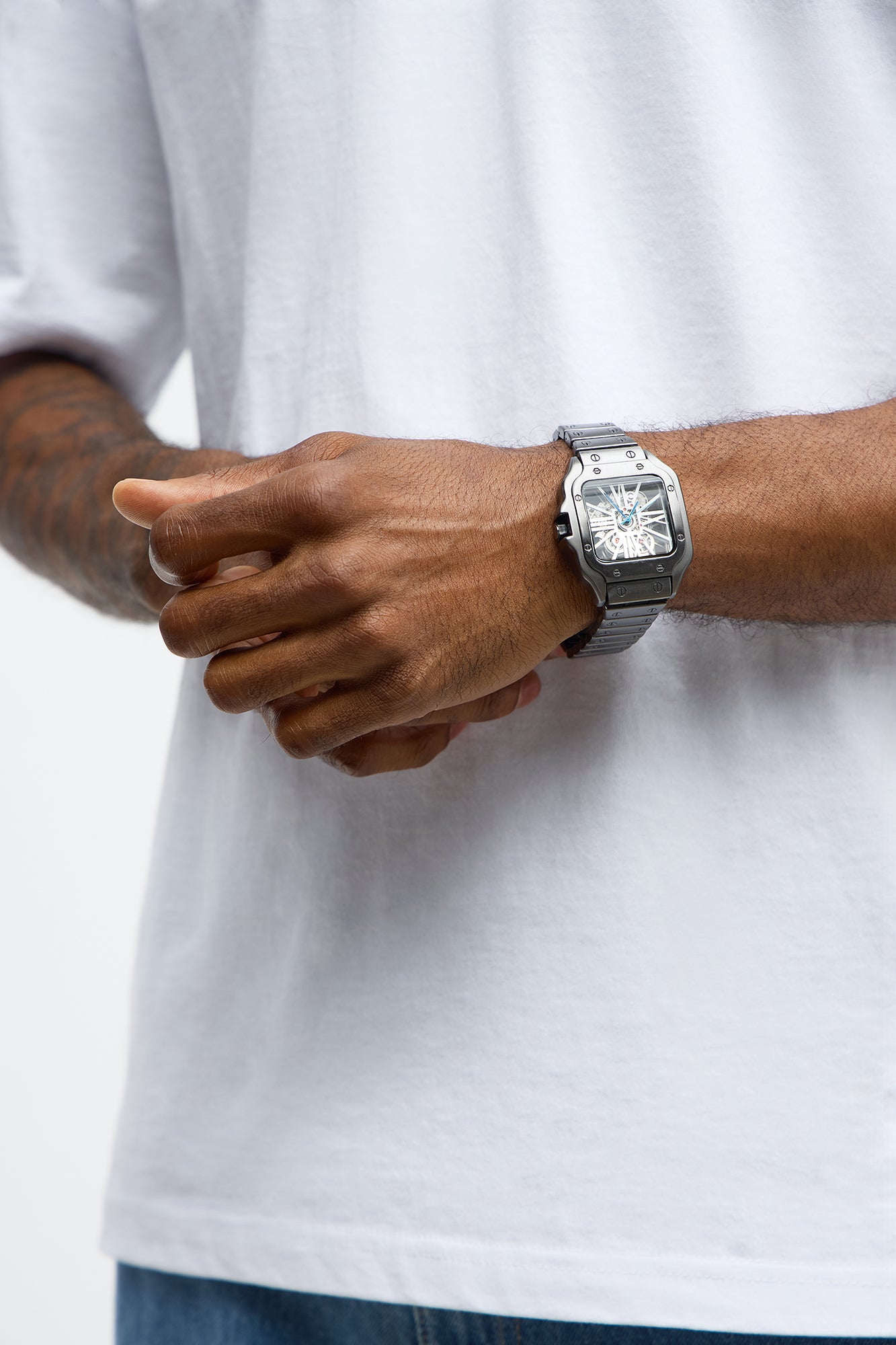 Boldly Worn Analogue Watch - Gunmetal