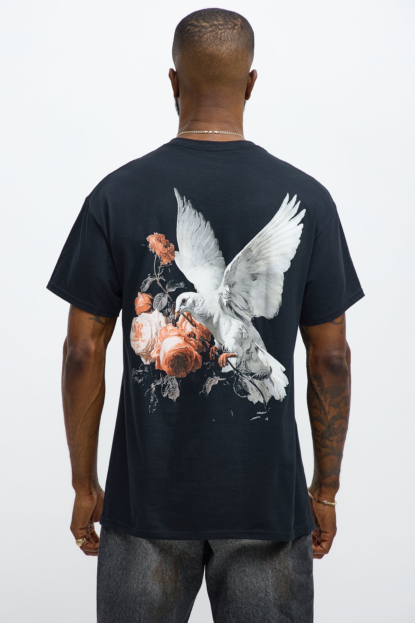 Always Grateful Short Sleeve Tee - Black